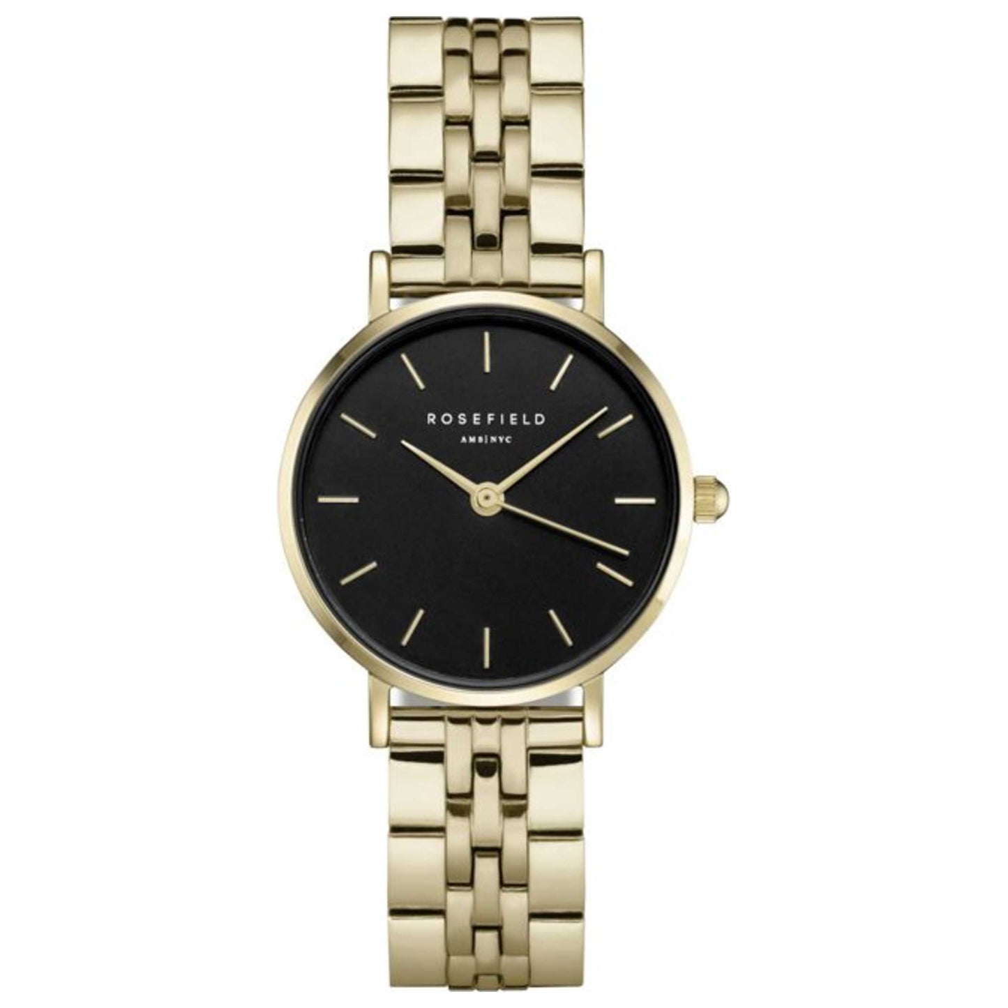 Front view of Rosefield Small Edit Women's Quartz Watch 26BSG-268