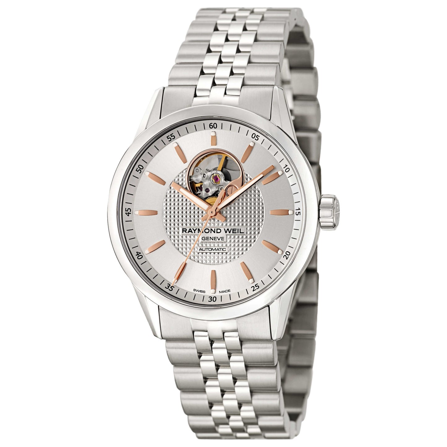 Front view of Raymond Weil Freelancer Men's Automatic Watch 2710-ST5-65021