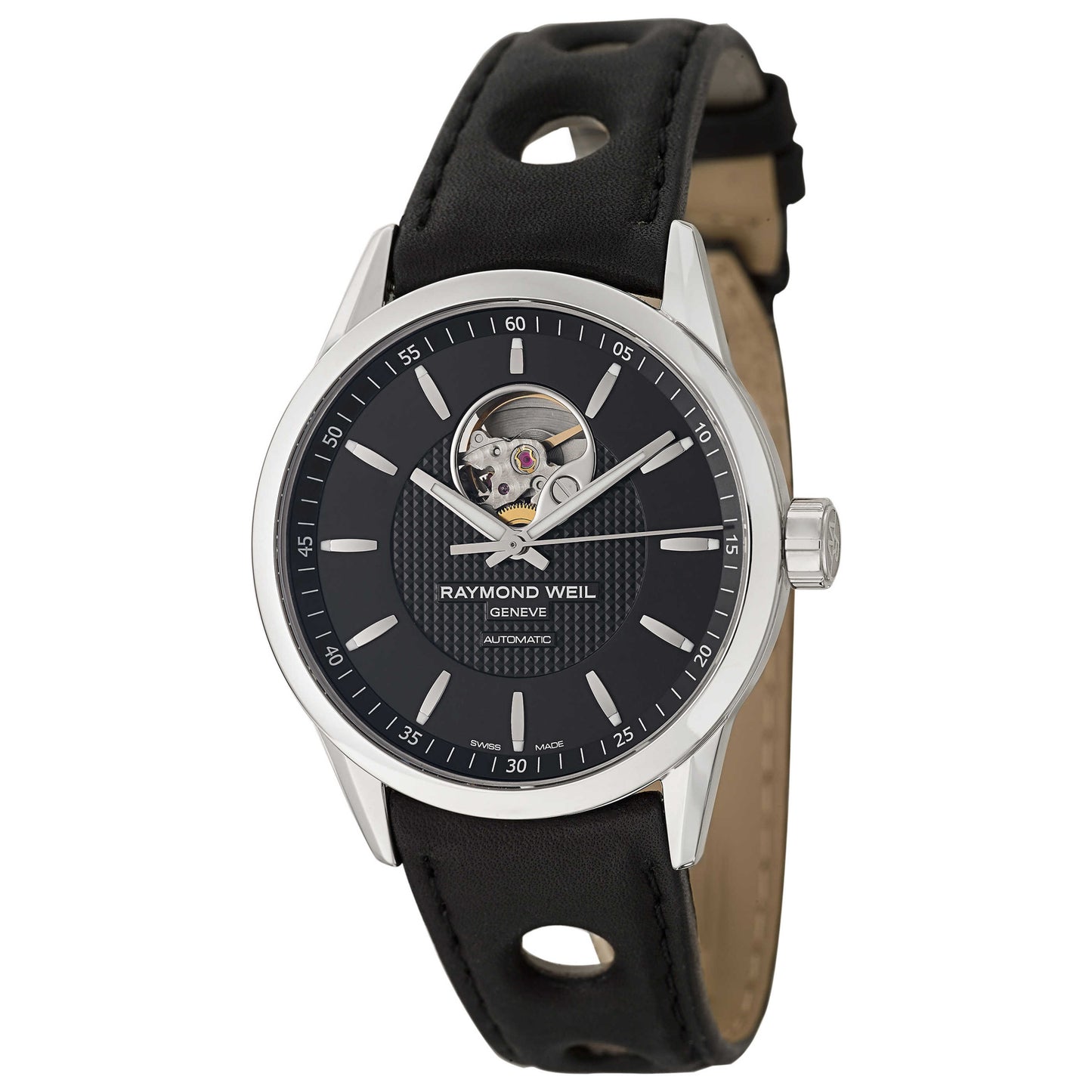 Front view of Raymond Weil Freelancer Men's Automatic Watch 2710-STC-20021