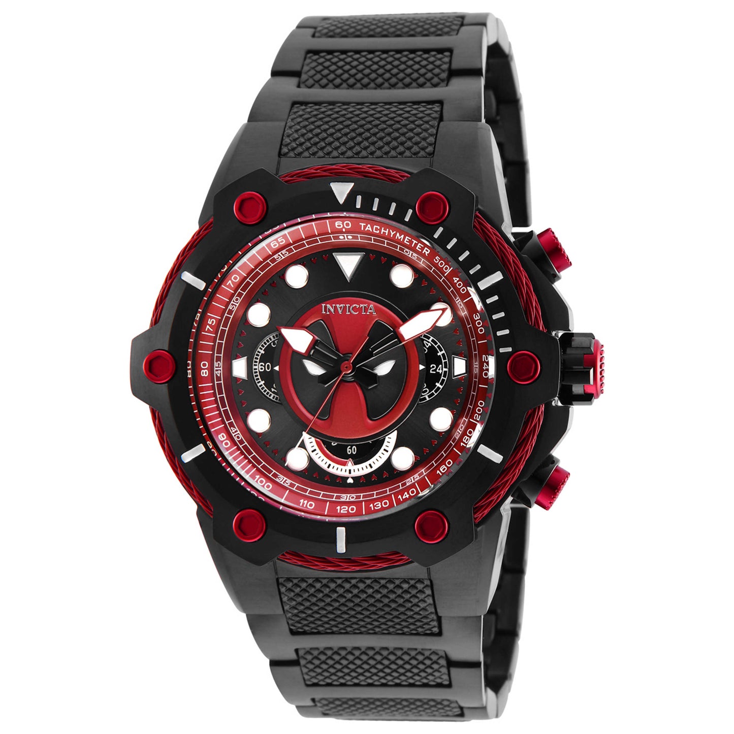 Front view of Invicta Marvel Men's Quartz Watch 27324