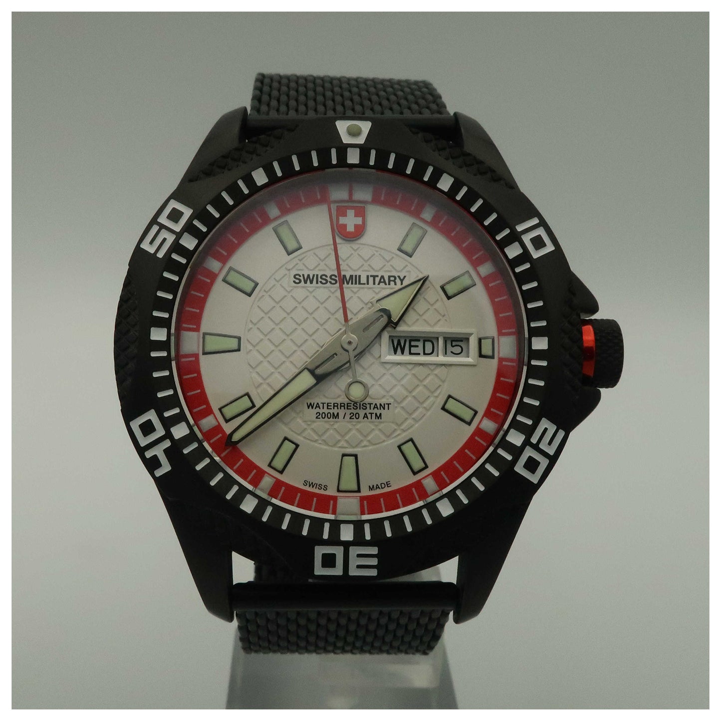 Front view of Swiss Military Tank Men's Swiss Quartz (Battery-Powered) Watch 2740-SDV