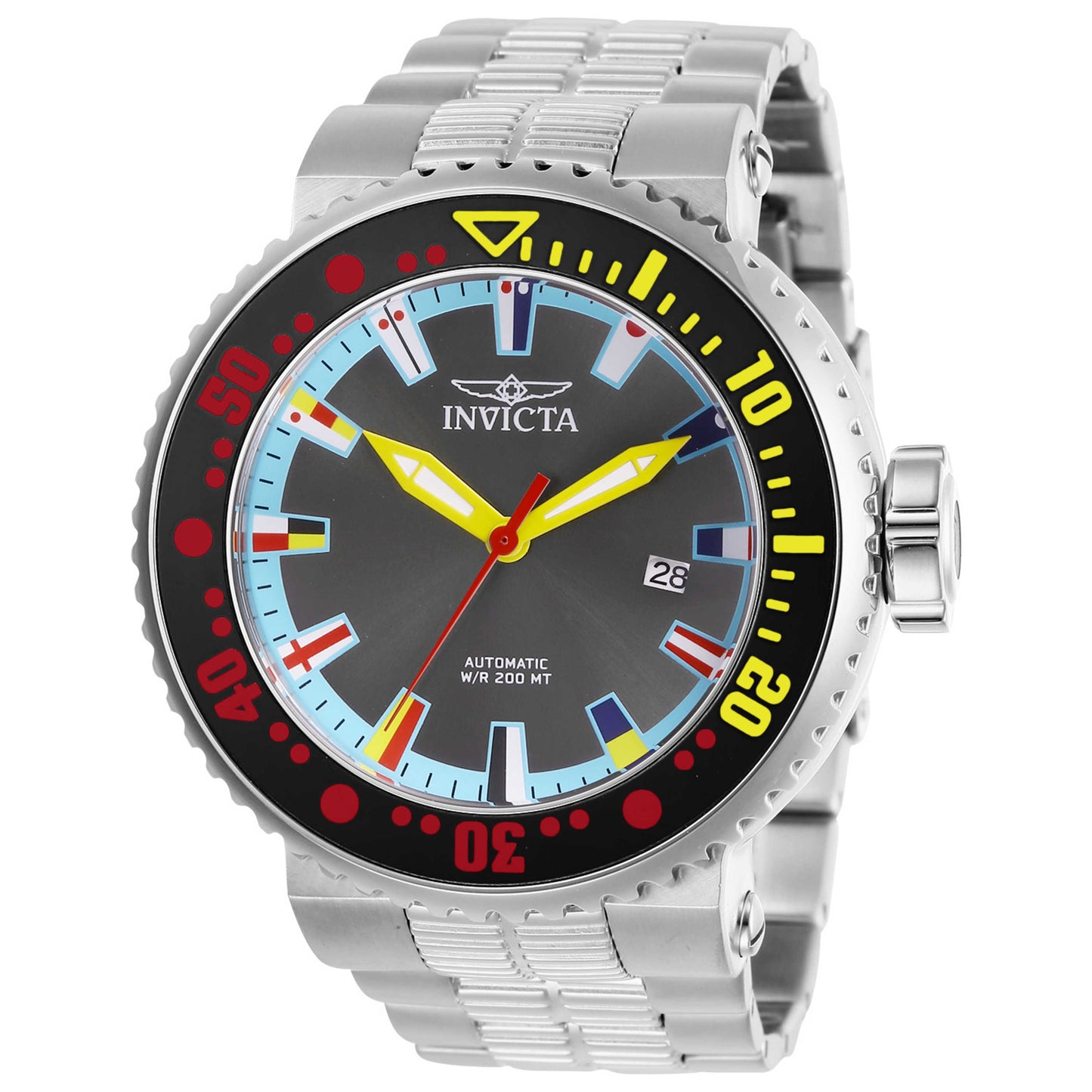 Front view of Invicta Pro Diver Men's Automatic Watch 27663