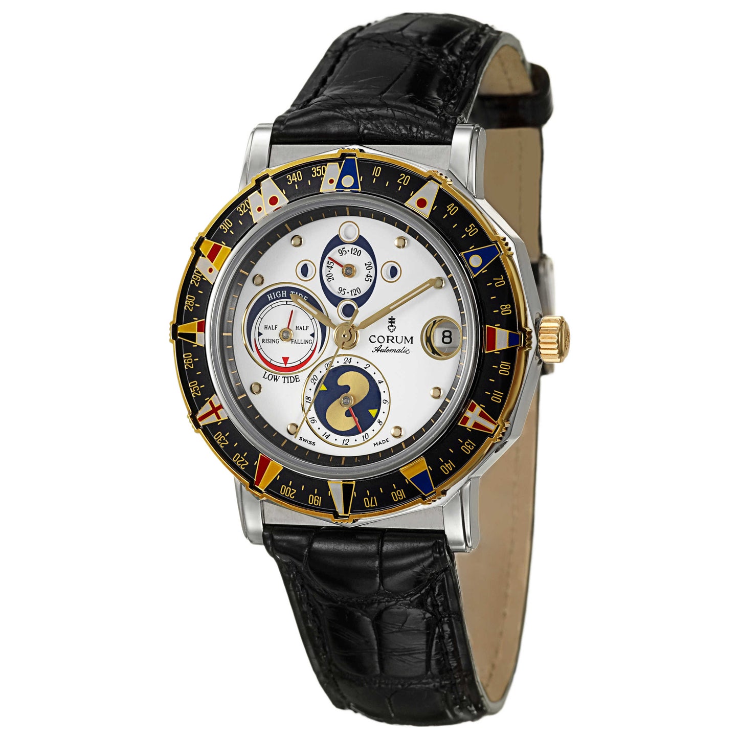 Front view of Corum Admiral's Cup Men's Automatic Watch 277-830-21-0000-AX03