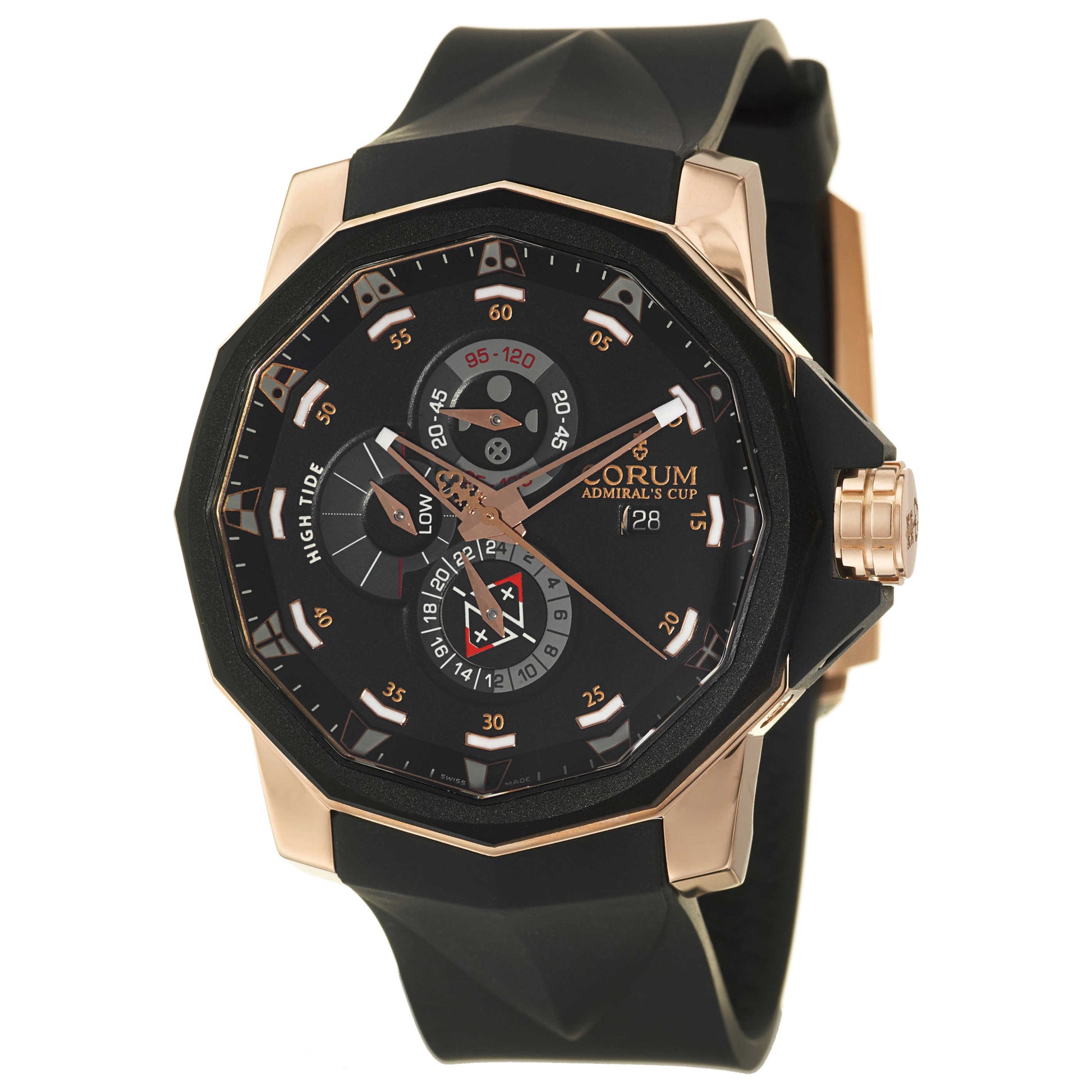 Front view of Corum Admiral's Cup Men's Automatic Watch 277-931-91-0371-AN62