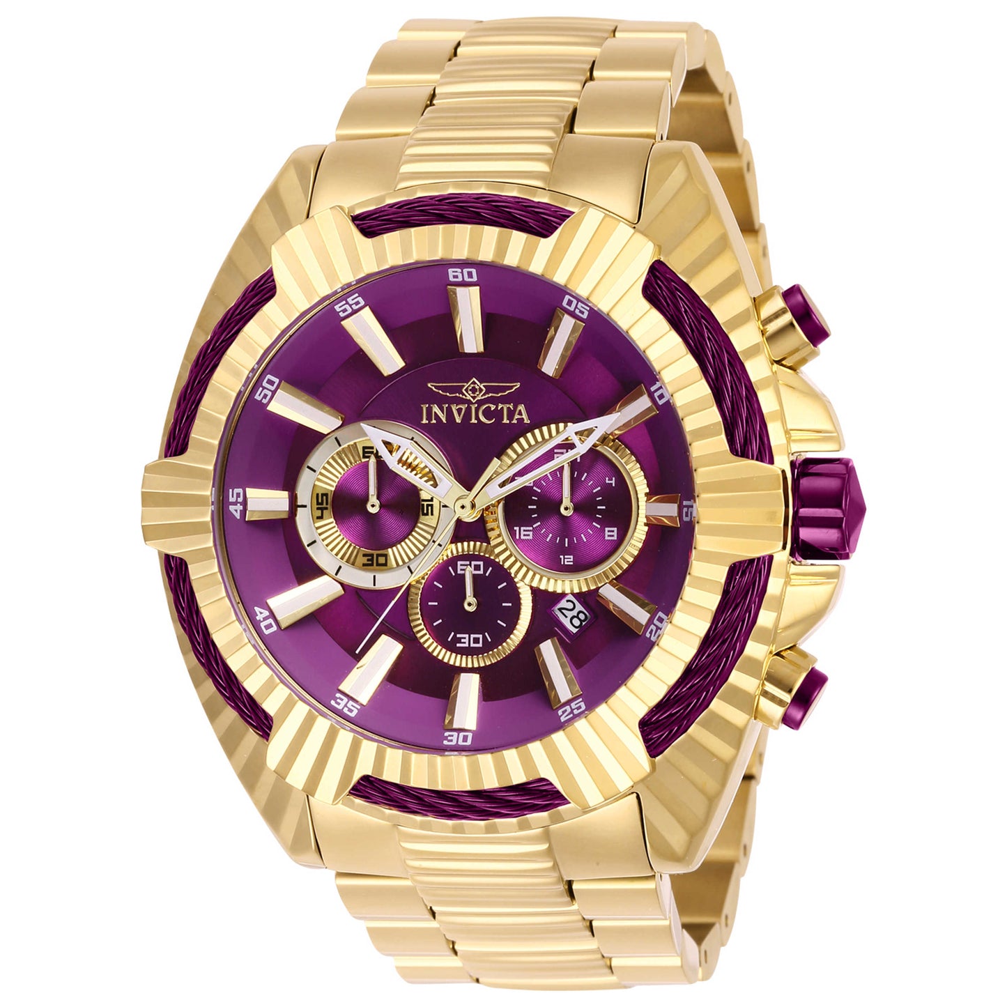 Front view of Invicta Bolt Men's Quartz Watch 28044