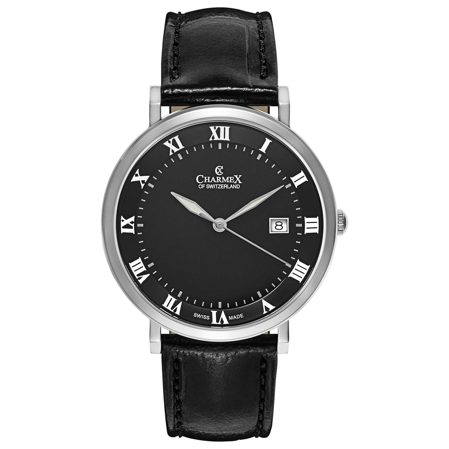Front view of Charmex Copenhagen Men's Swiss Quartz (Battery-Powered) Watch 2811