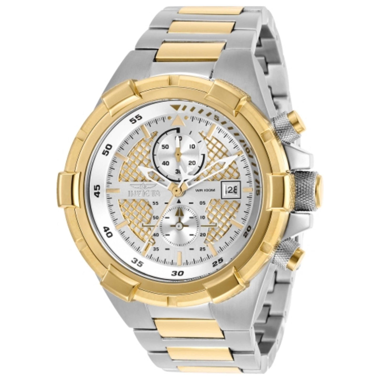 Front view of Invicta Aviator Men's Quartz Watch 28120