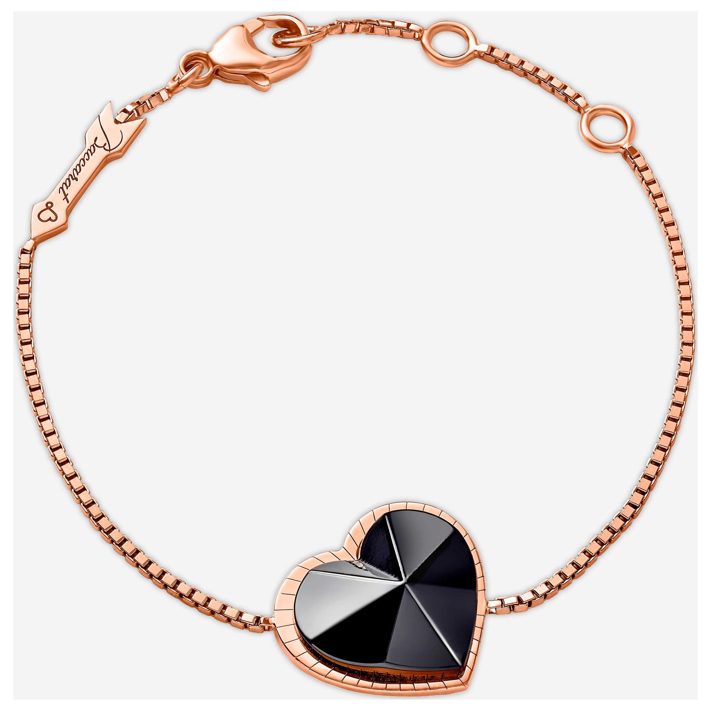 Front view of Baccarat Etoile Mon Coeur Women's Bracelet 2812905