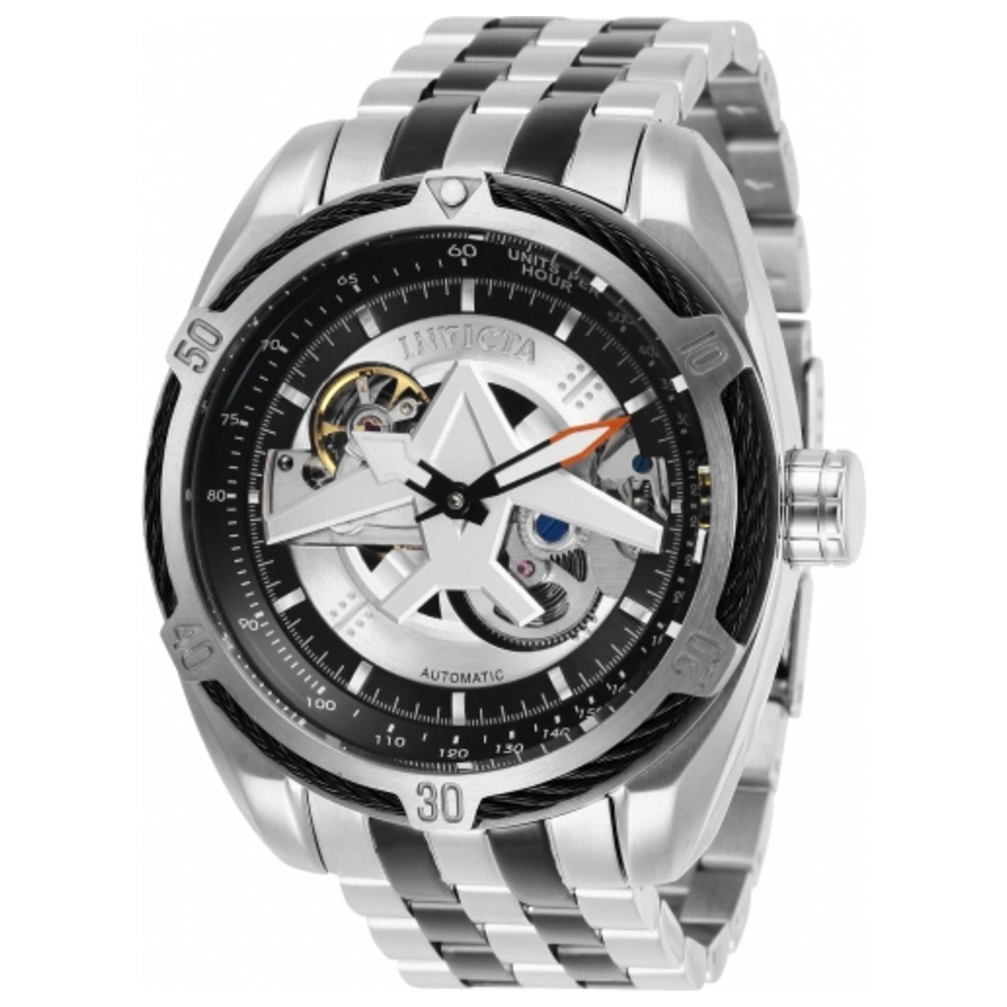 Front view of Invicta Aviator Men's Automatic Watch 28201