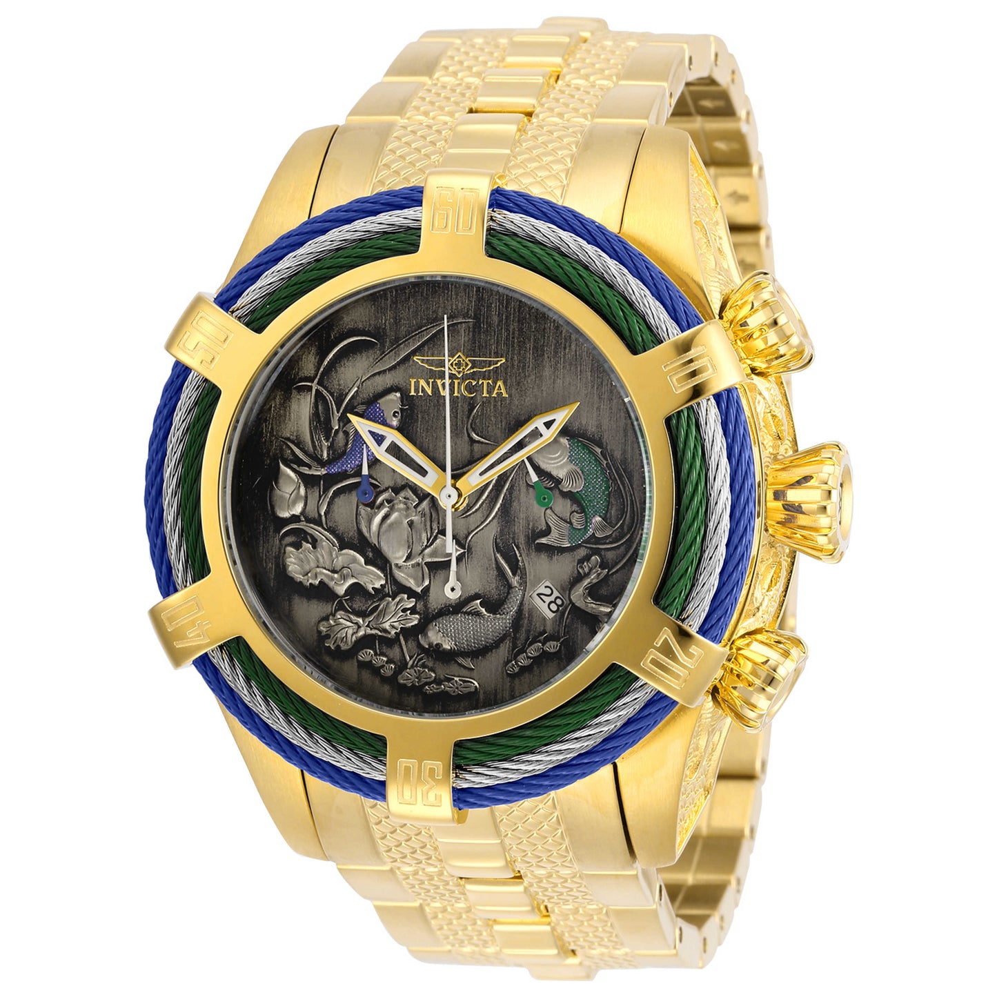 Front view of Invicta Bolt Men's Quartz Watch 28203