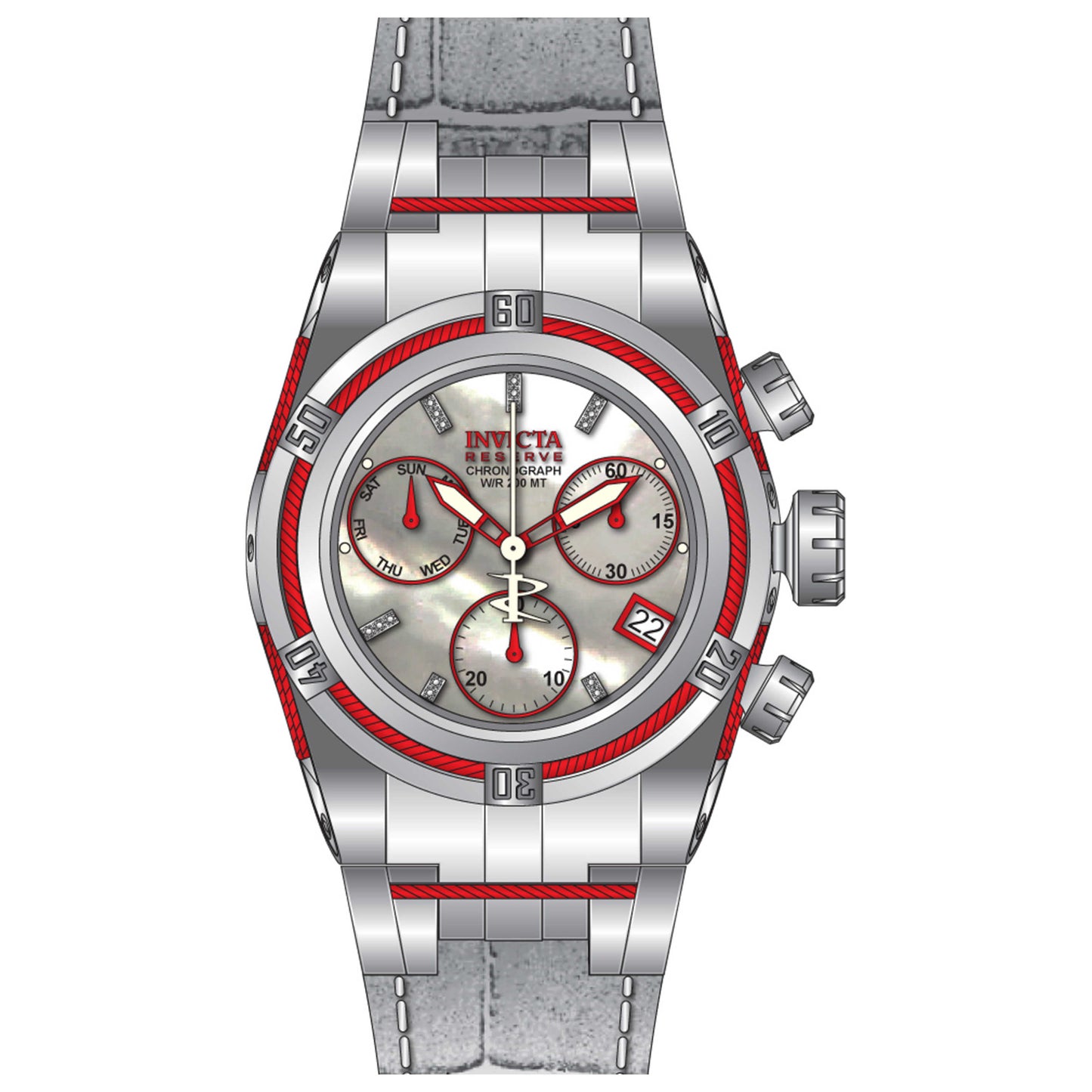 Front view of Invicta Bolt Women's Quartz Watch 28225