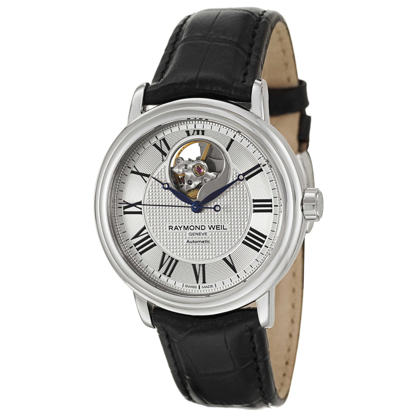 Front view of Raymond Weil Maestro Men's Automatic Watch 2827-STC-00659