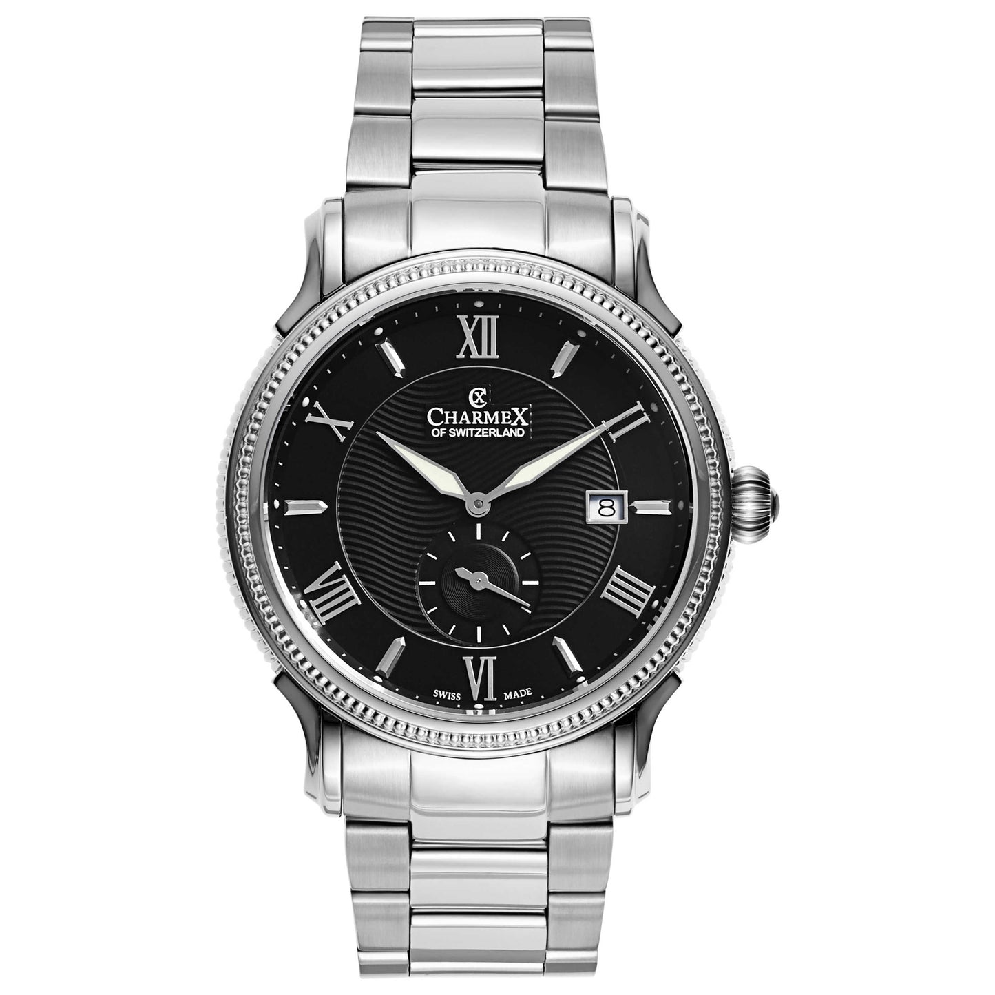 Front view of Charmex La Rochelle Men's Swiss Quartz (Battery-Powered) Watch 2831