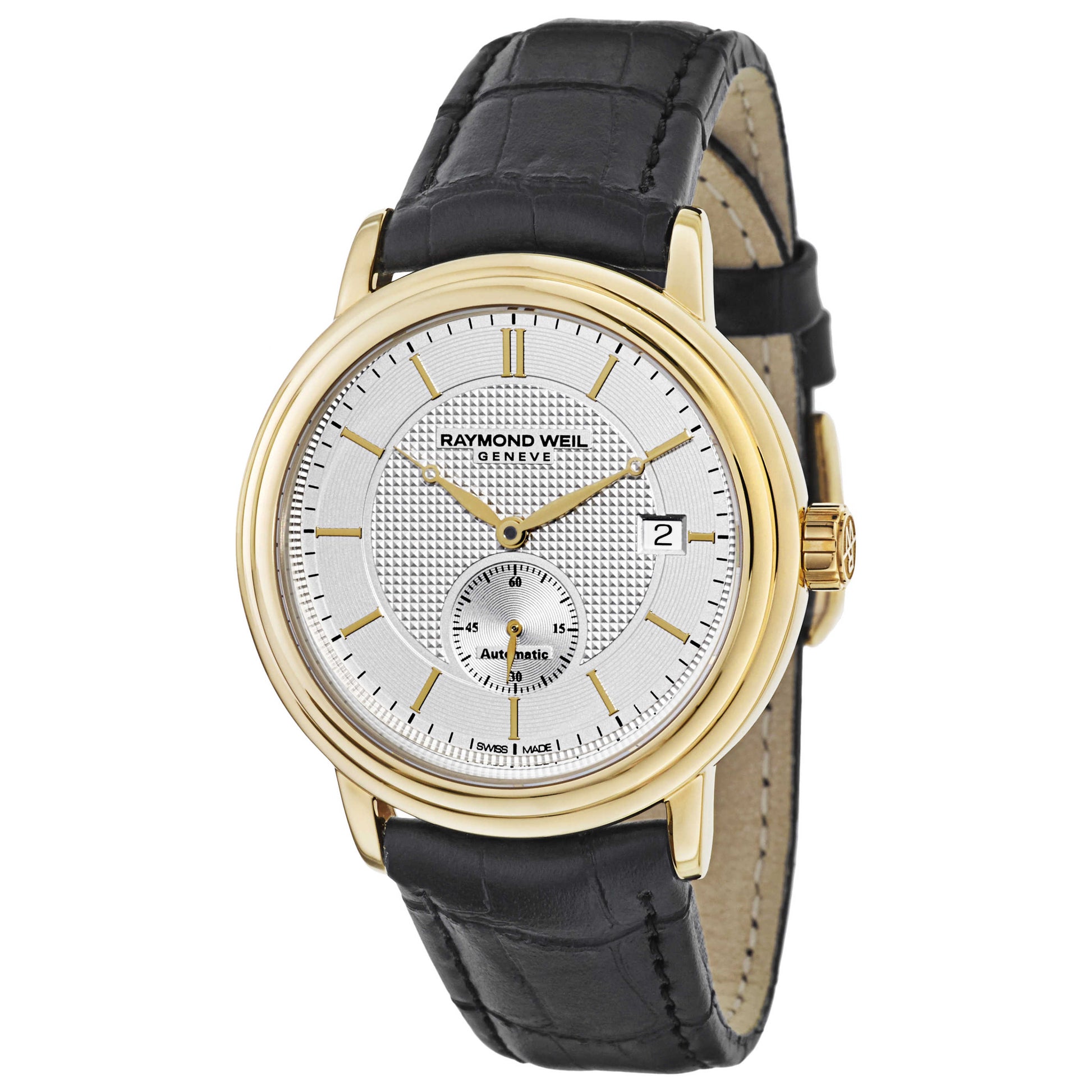 Front view of Raymond Weil Maestro Men's Automatic Watch 2838-PC-65001