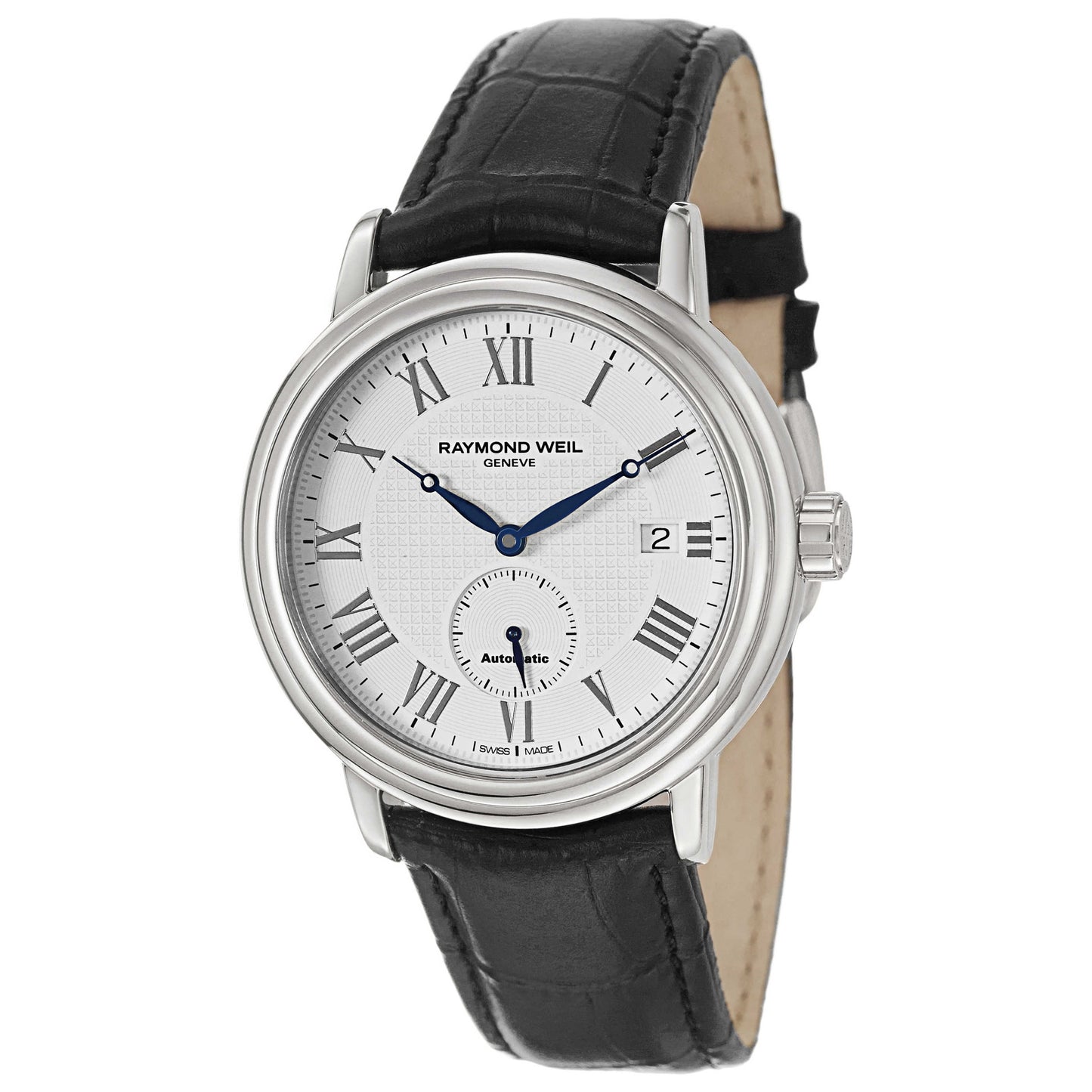 Front view of Raymond Weil Maestro Men's Automatic Watch 2838-STC-00308