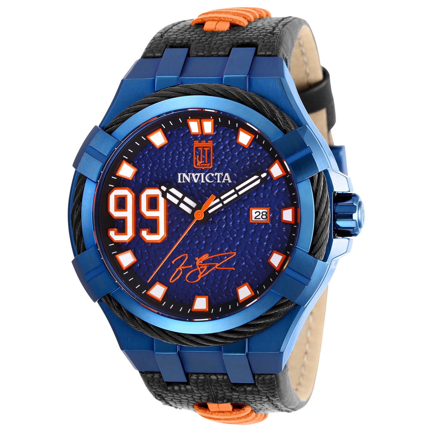 Front view of Invicta Jason Taylor Men's Automatic Watch 28524