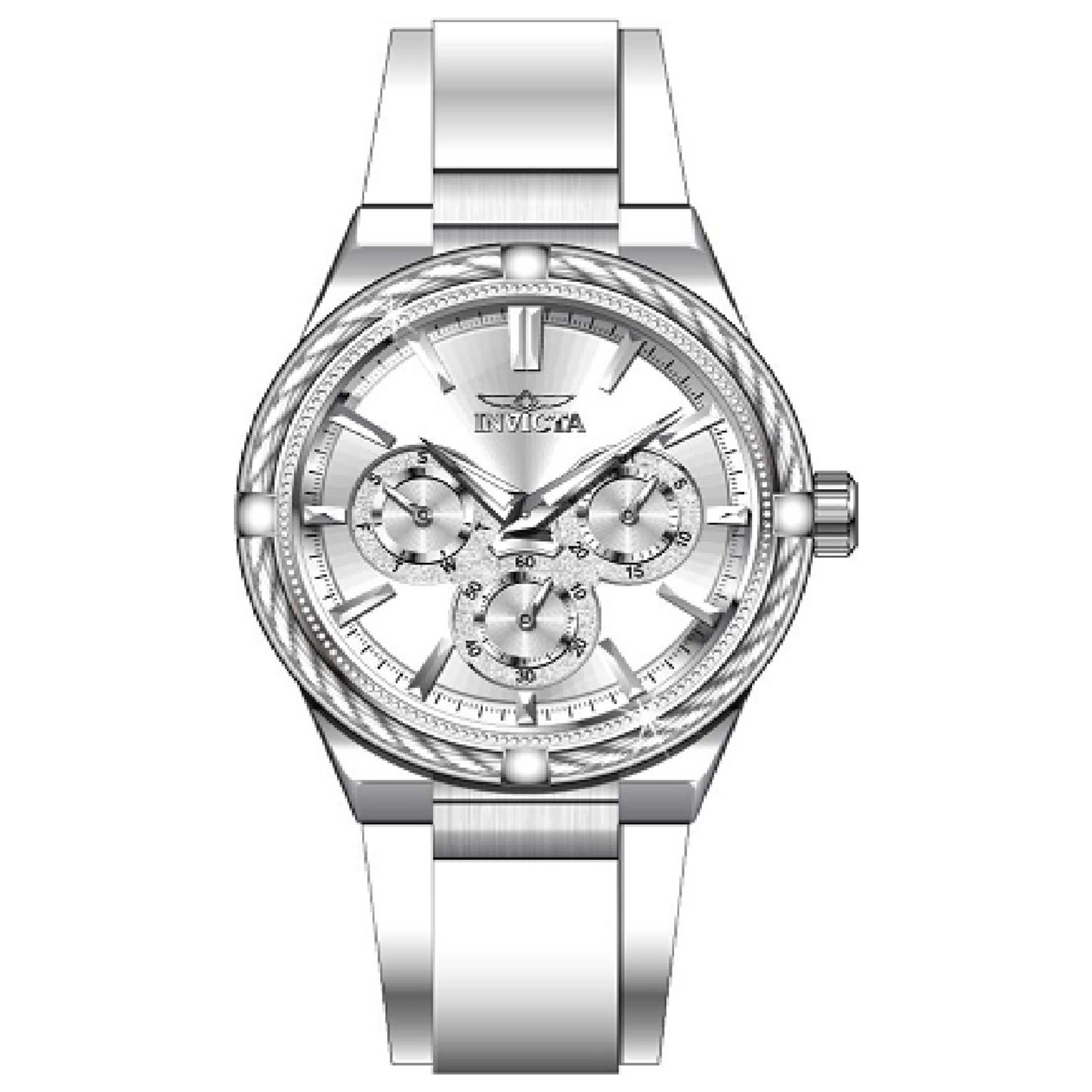 Front view of Invicta Bolt Women's Quartz Watch 28909