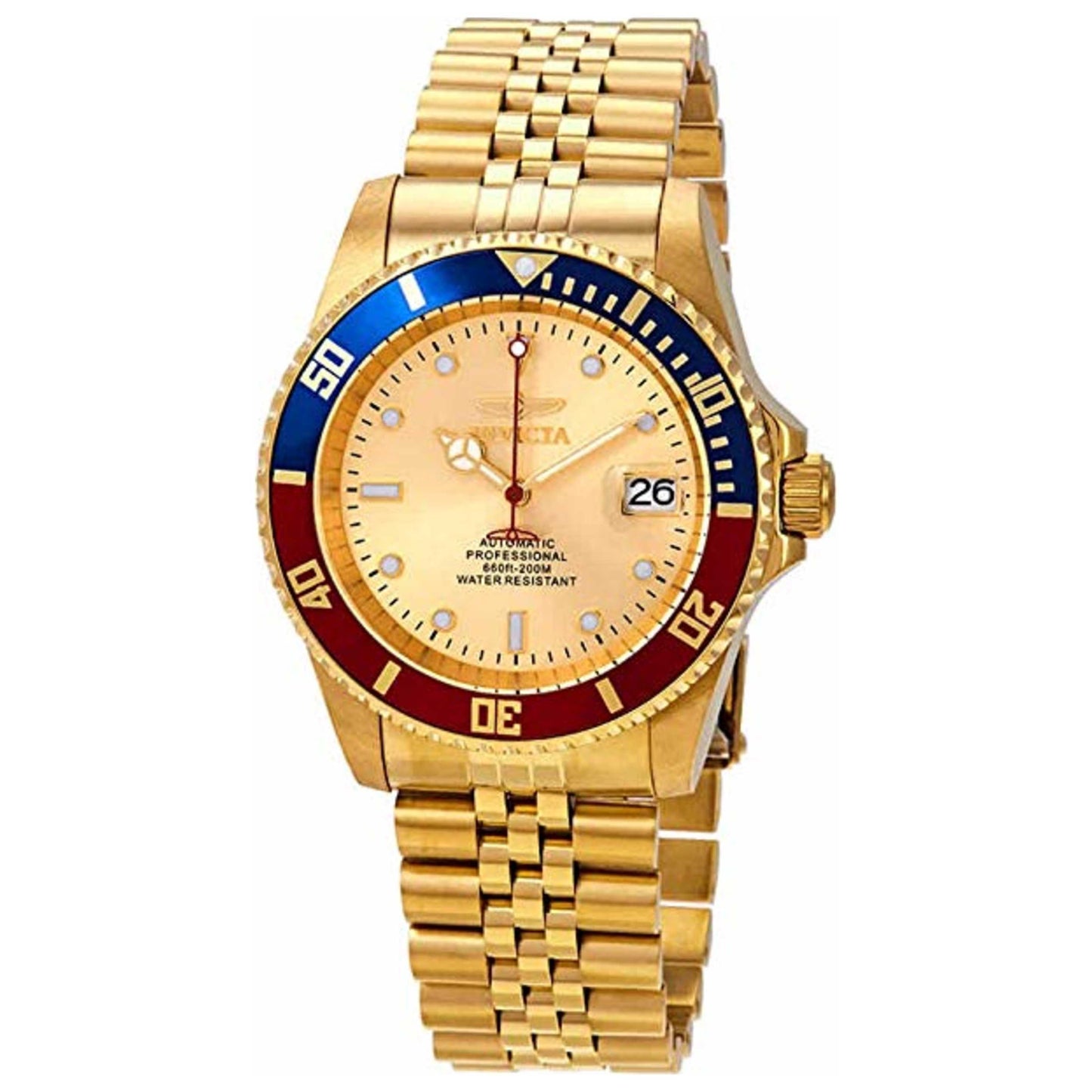 Front view of Invicta Pro Diver Men's Automatic Watch 29183