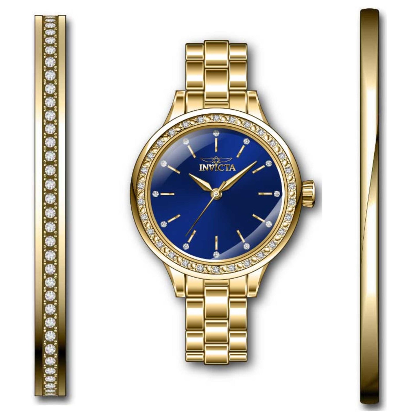 Front view of Invicta Angel Women's Quartz Watch 29312