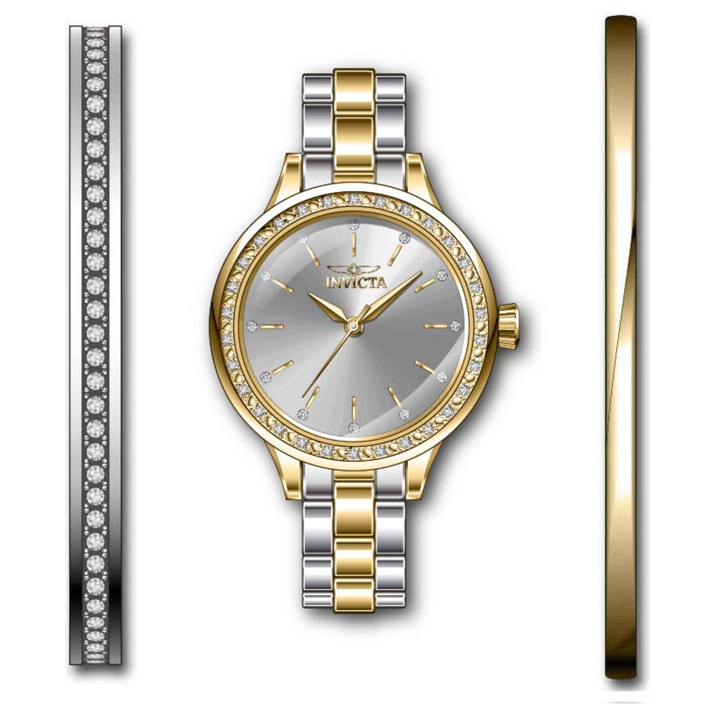 Front view of Invicta Angel Women's Quartz Watch 29316
