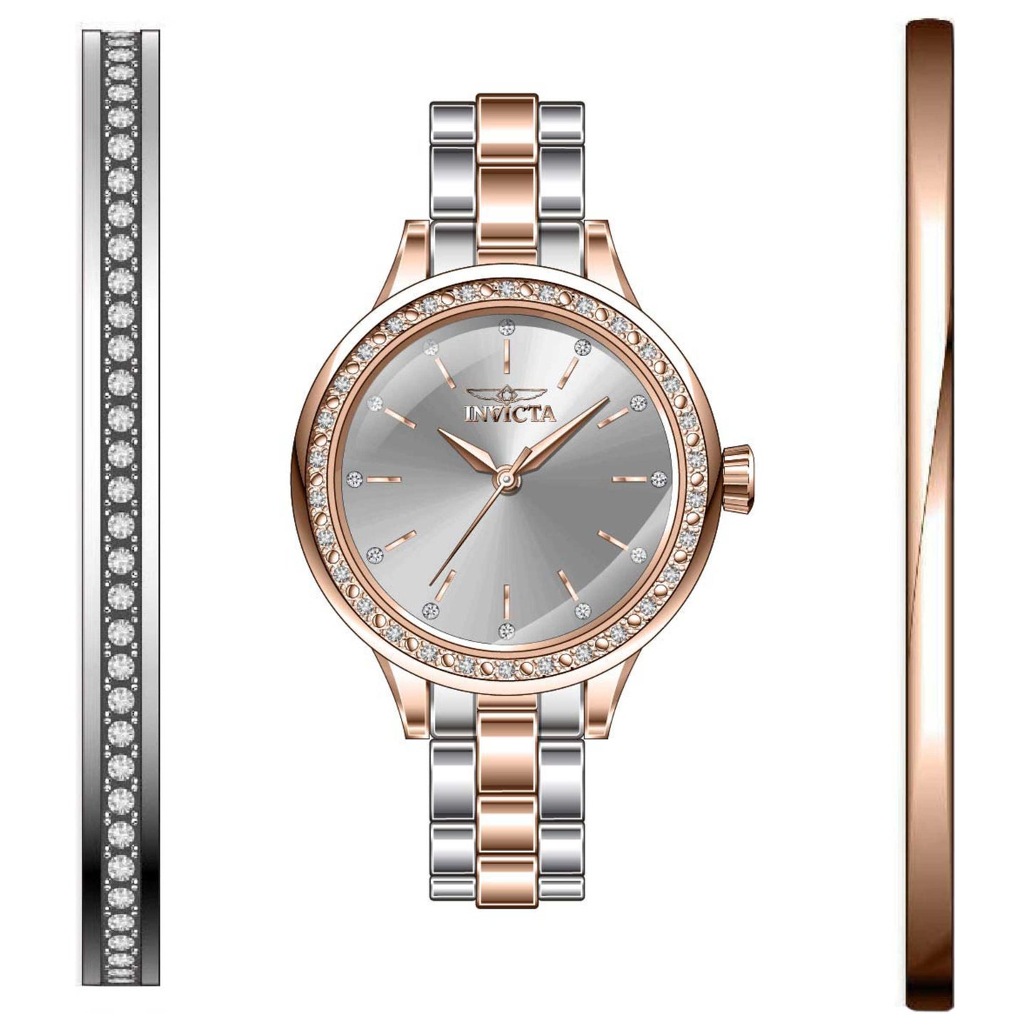 Front view of Invicta Angel Women's Quartz Watch 29319