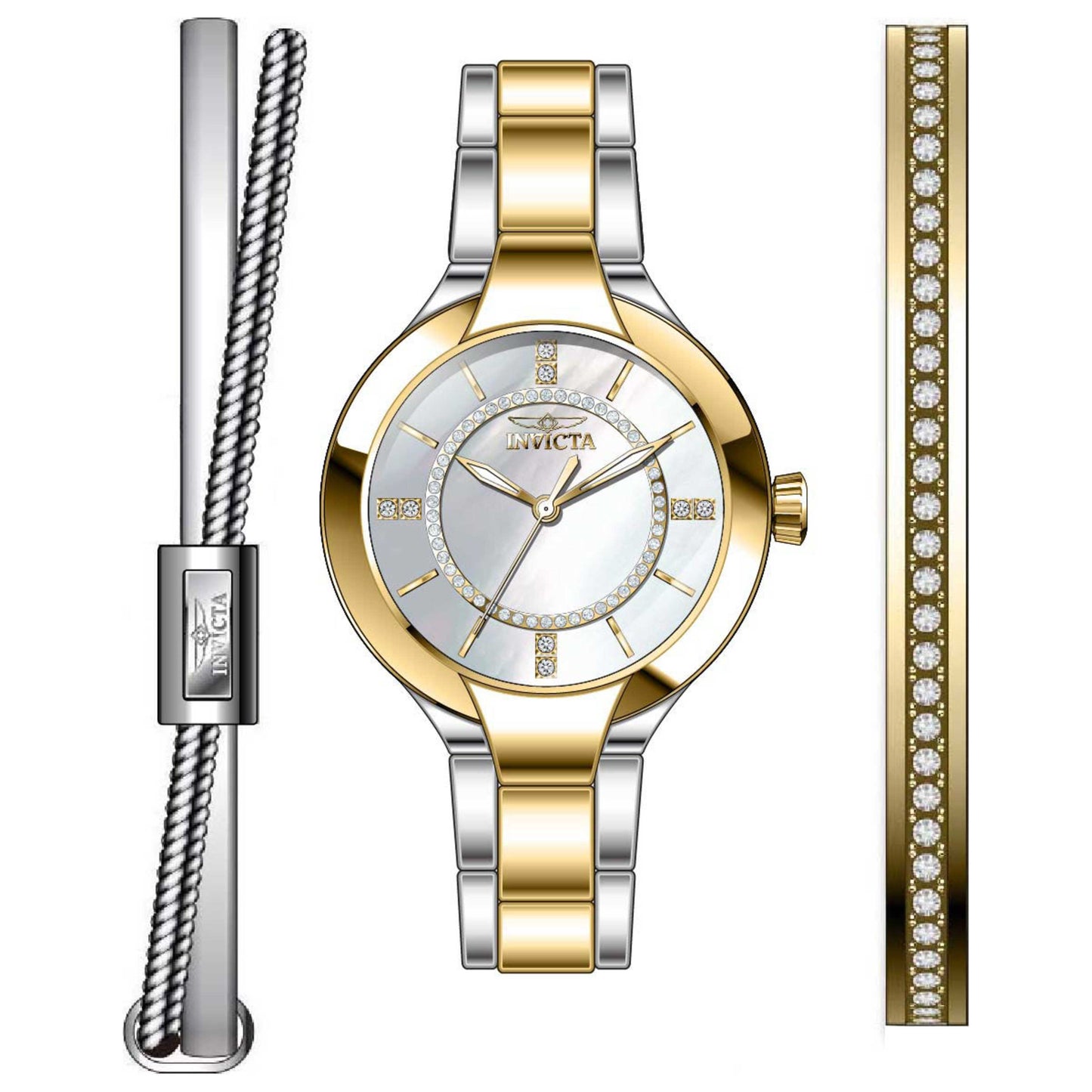 Front view of Invicta Angel Women's Quartz Watch 29326