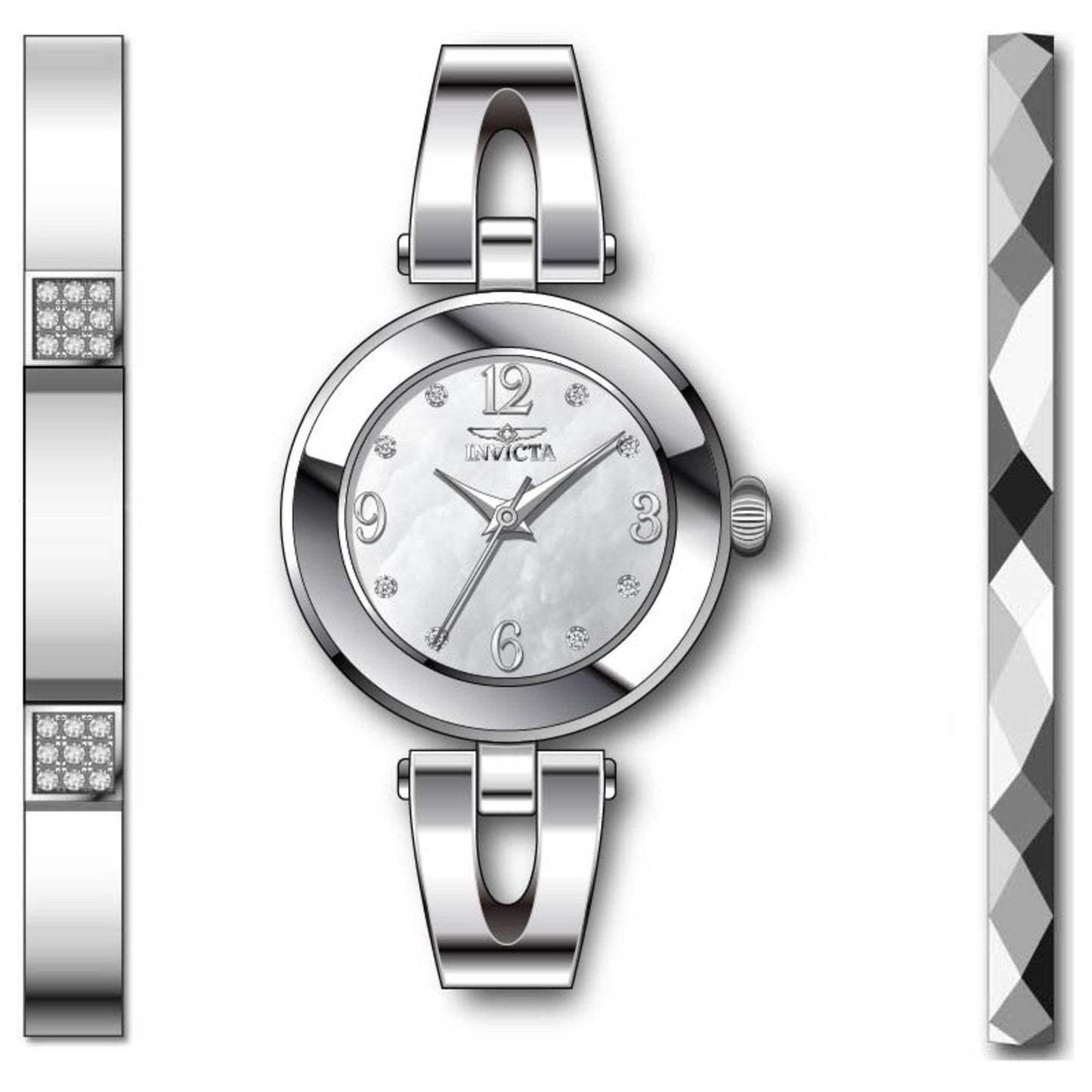 Front view of Invicta Angel Women's Quartz Watch 29330