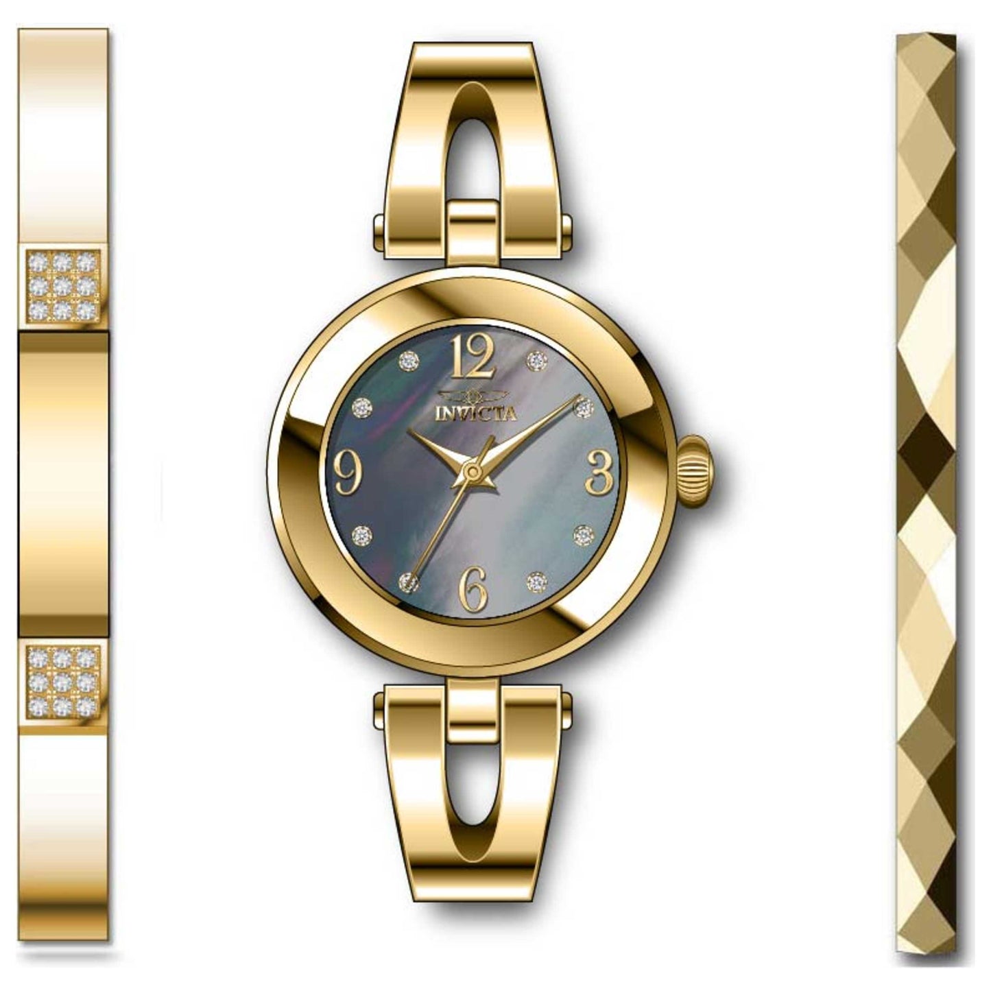 Front view of Invicta Angel Women's Quartz Watch 29333