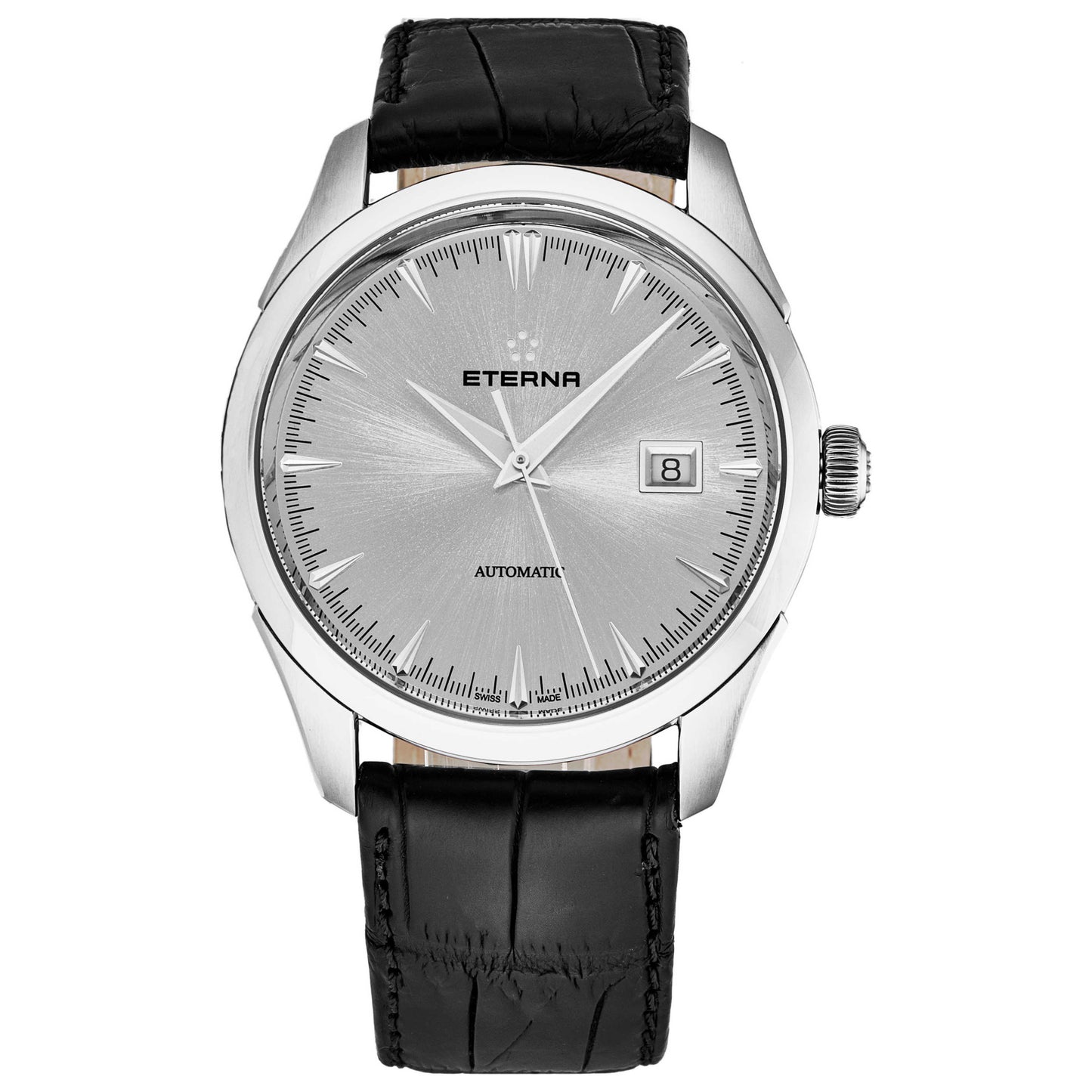 Front view of Eterna Eternity Men's Automatic Watch 2951.41.10.1175