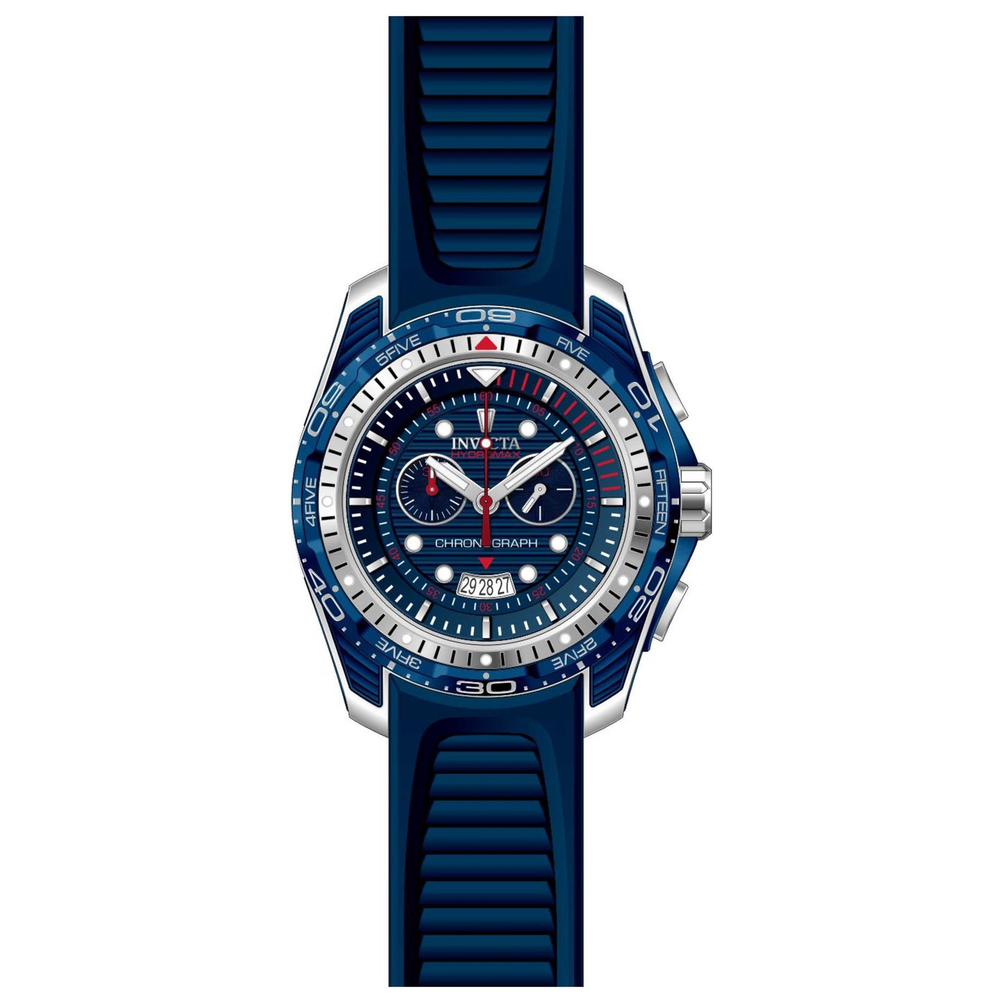 Front view of Invicta Hydromax Men's Quartz Watch 29572