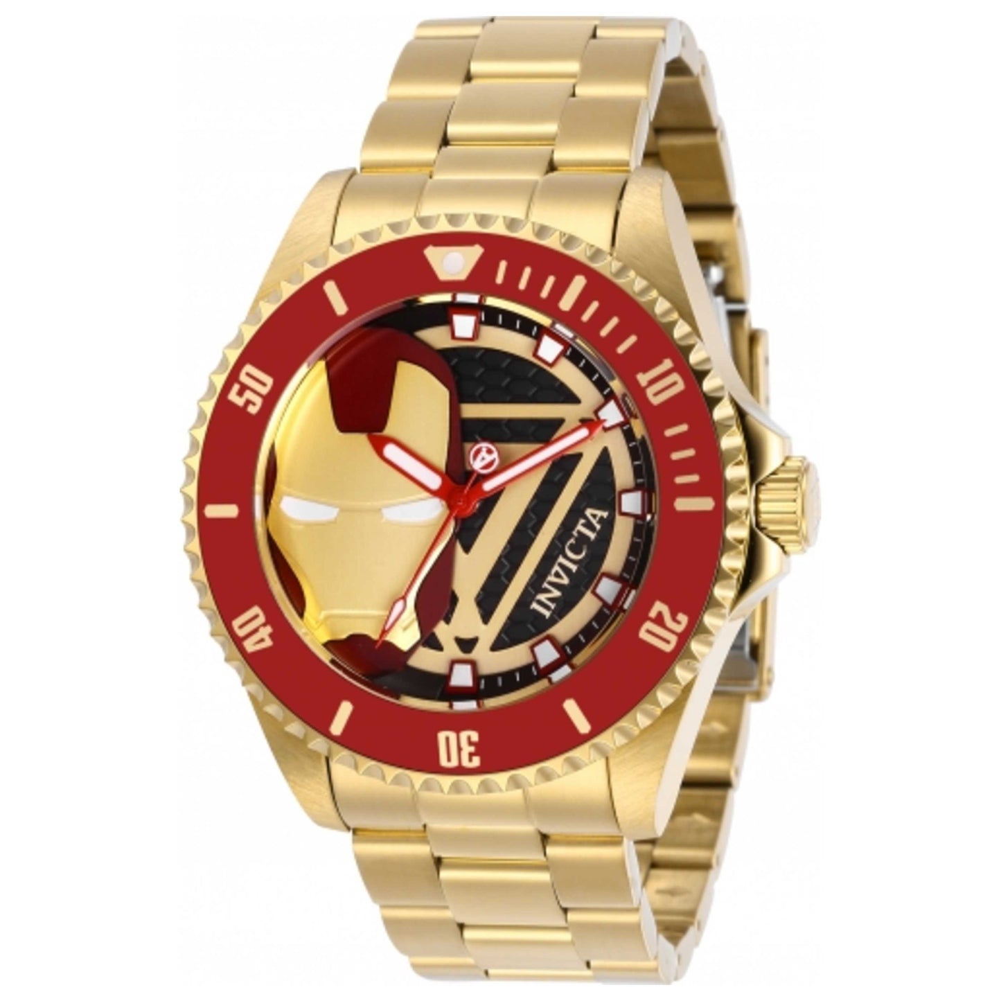 Front view of Invicta Marvel Men's Quartz Watch 29678