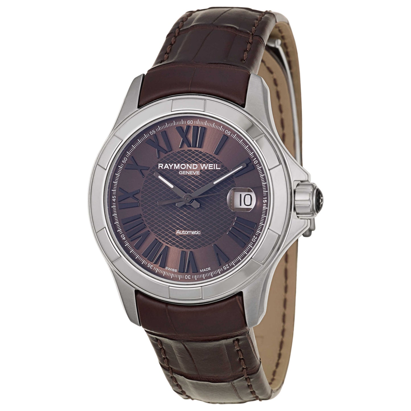 Front view of Raymond Weil Parsifal Men's Automatic Watch 2970-STC-00718