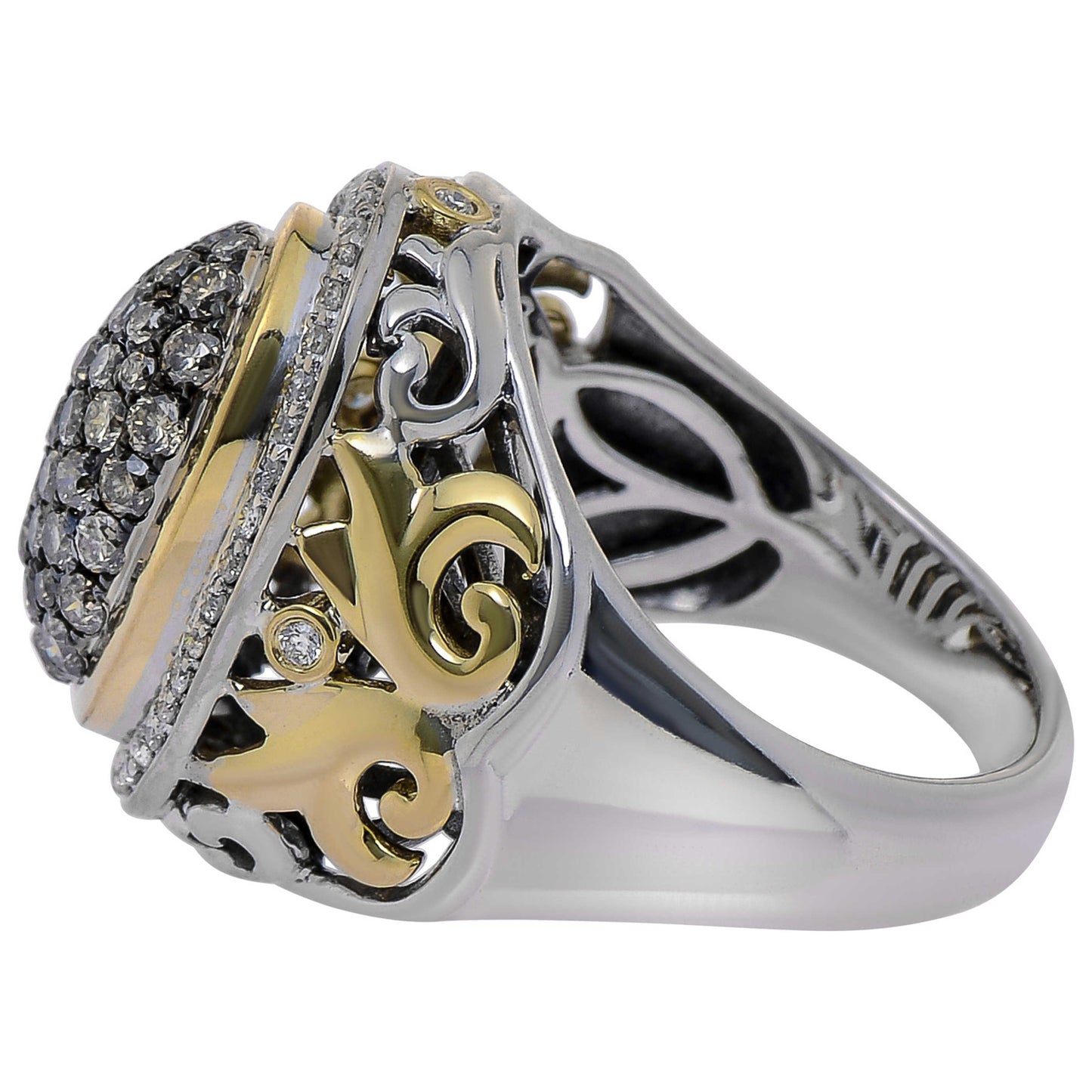 Charles Krypell Elegant Women's Ring 3-6435-SBRP - Image #4