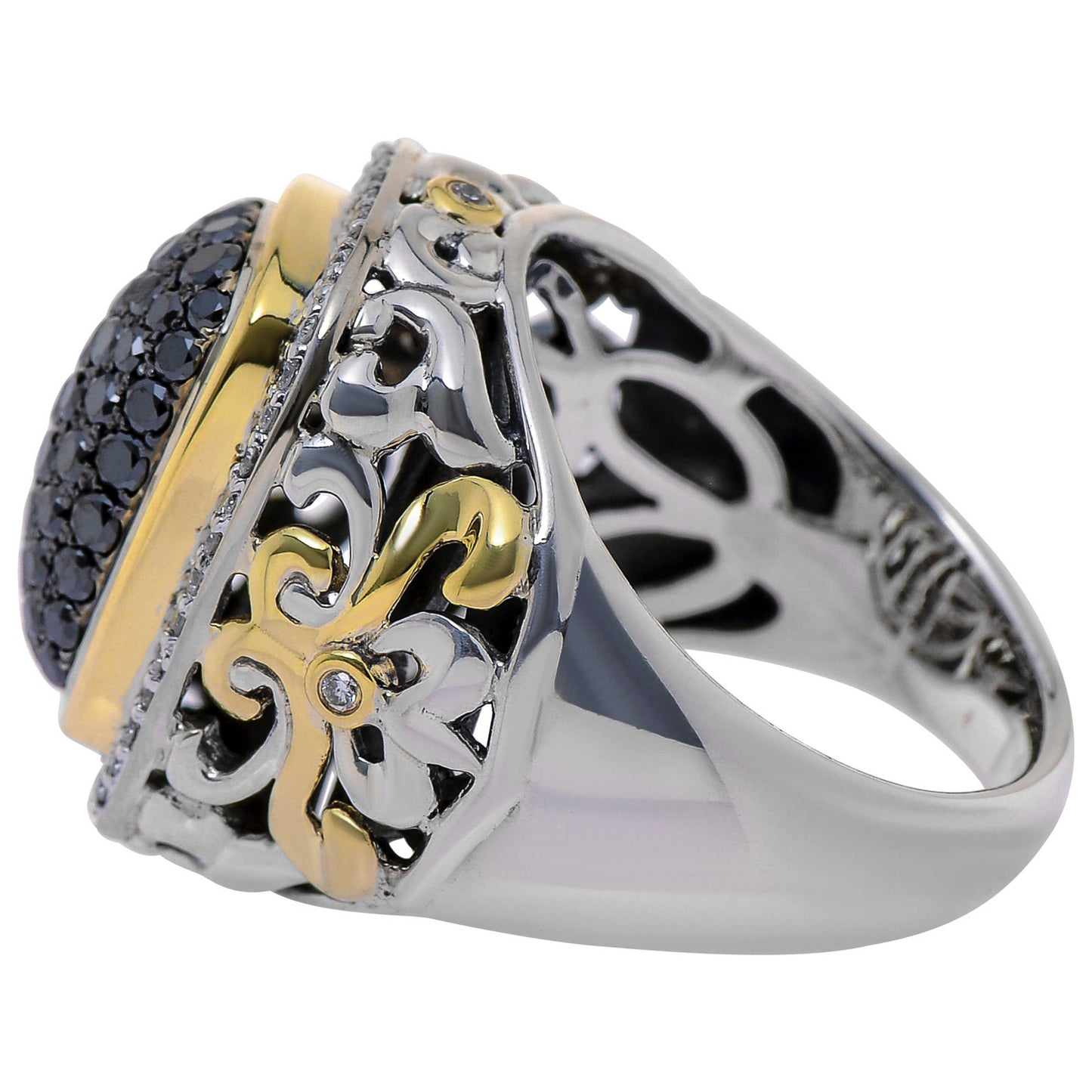 Charles Krypell Elegant Women's Ring 3-6442-SBLKP - Image #4