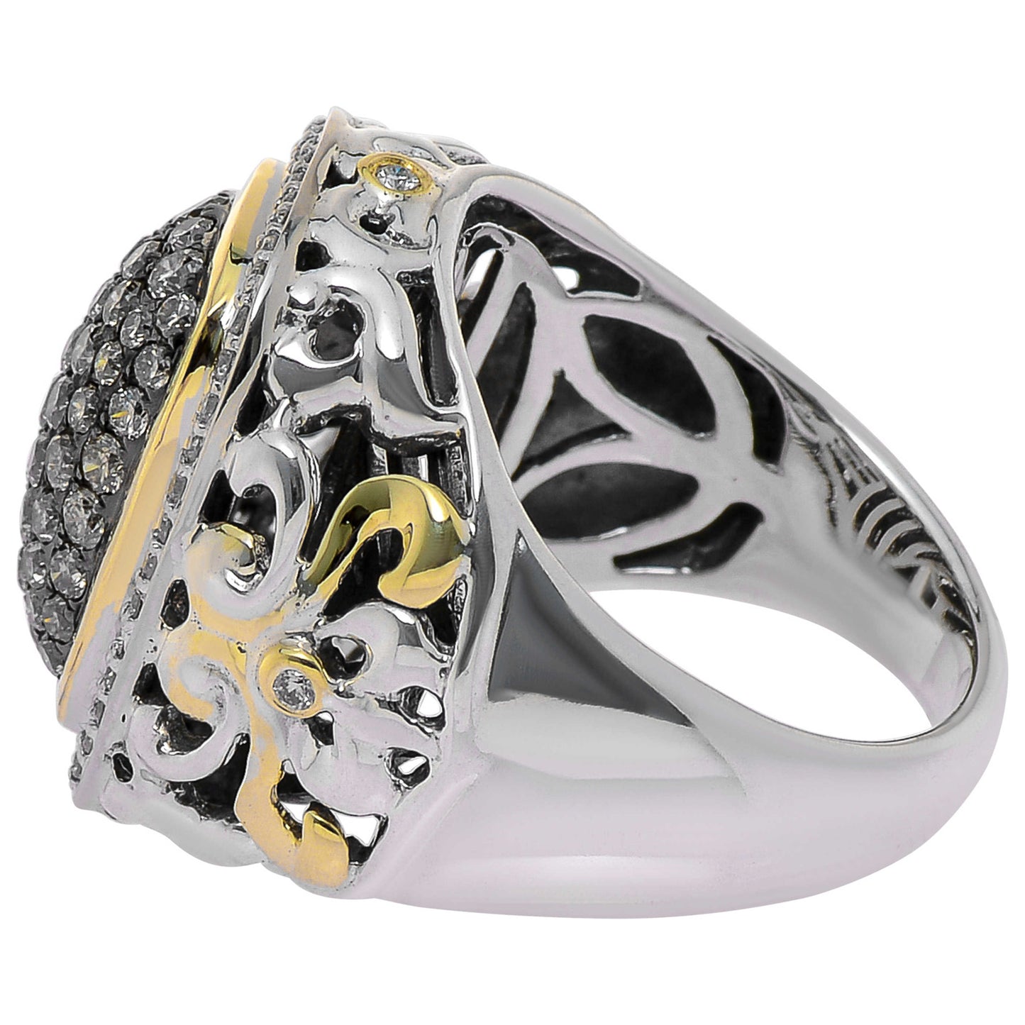 Charles Krypell Elegant Women's Ring 3-6442-SBRP - Image #4