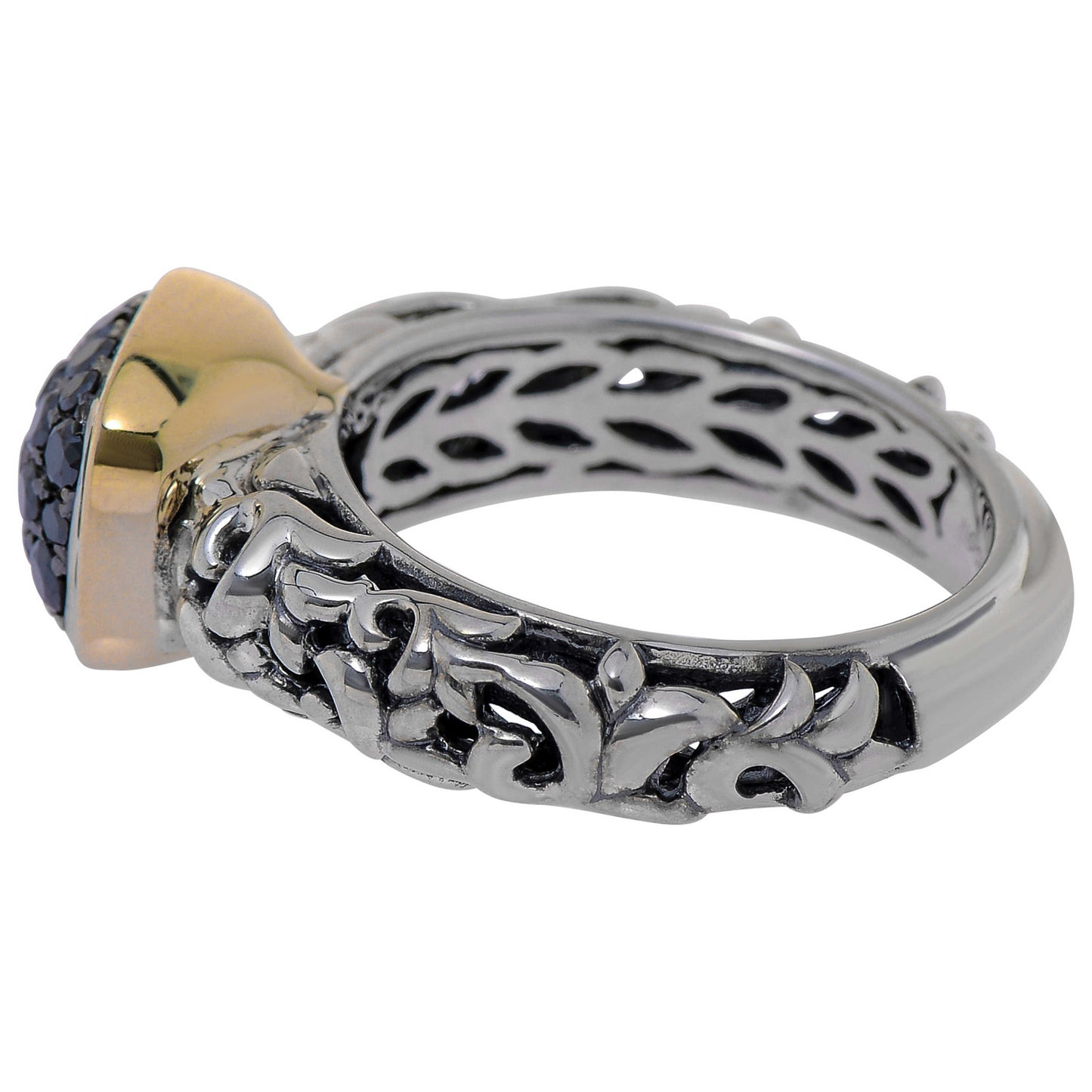 Charles Krypell Elegant Women's Ring 3-6507-SBLKP - Image #4