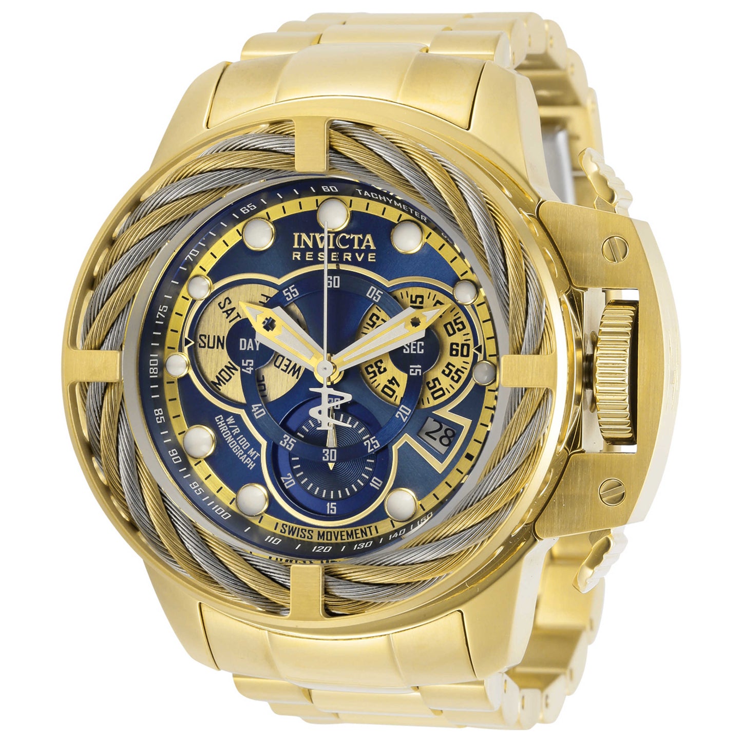 Front view of Invicta Reserve Men's Quartz Watch 30128