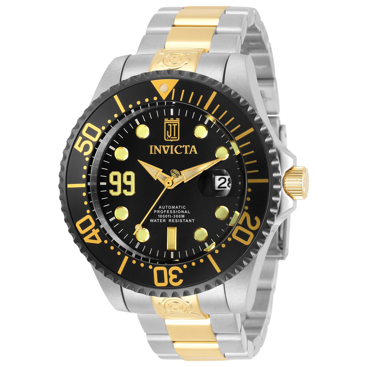 Front view of Invicta Jason Taylor Men's Automatic Watch 30212