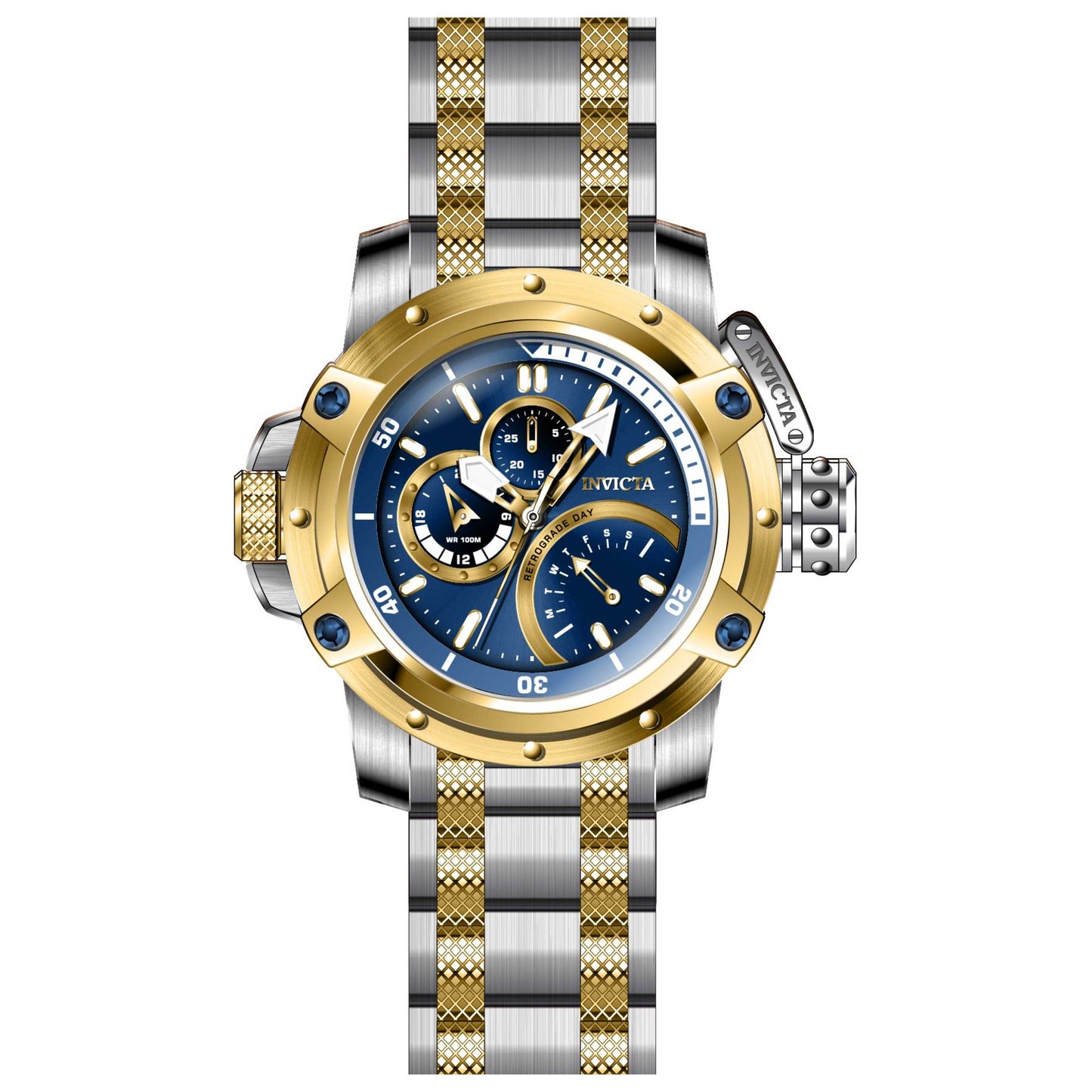 Front view of Invicta Coalition Forces Men's Quartz Watch 30382