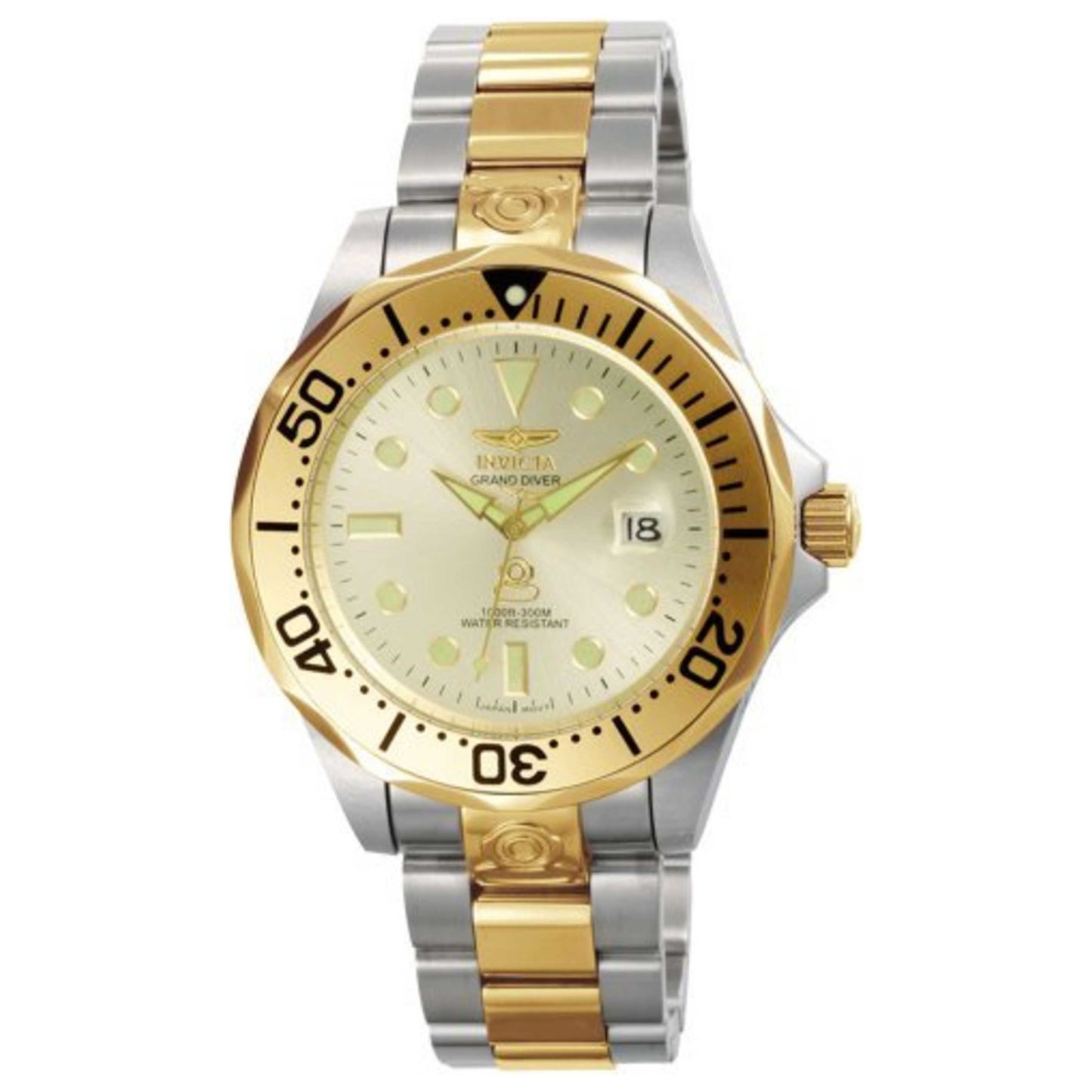 Front view of Invicta Pro Diver Men's Automatic Watch 3050