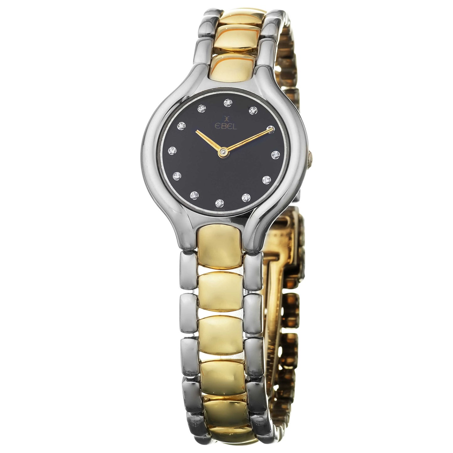 Front view of Ebel Beluga Women's Swiss Quartz (Battery-Powered) Watch 3066970-5950