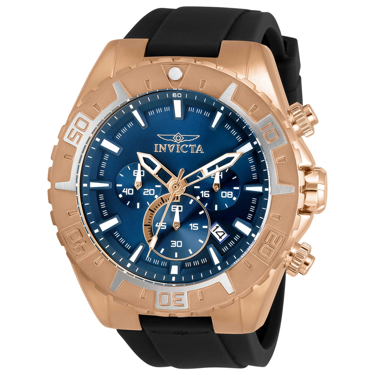 Front view of Invicta Aviator Men's Quartz Watch 30752
