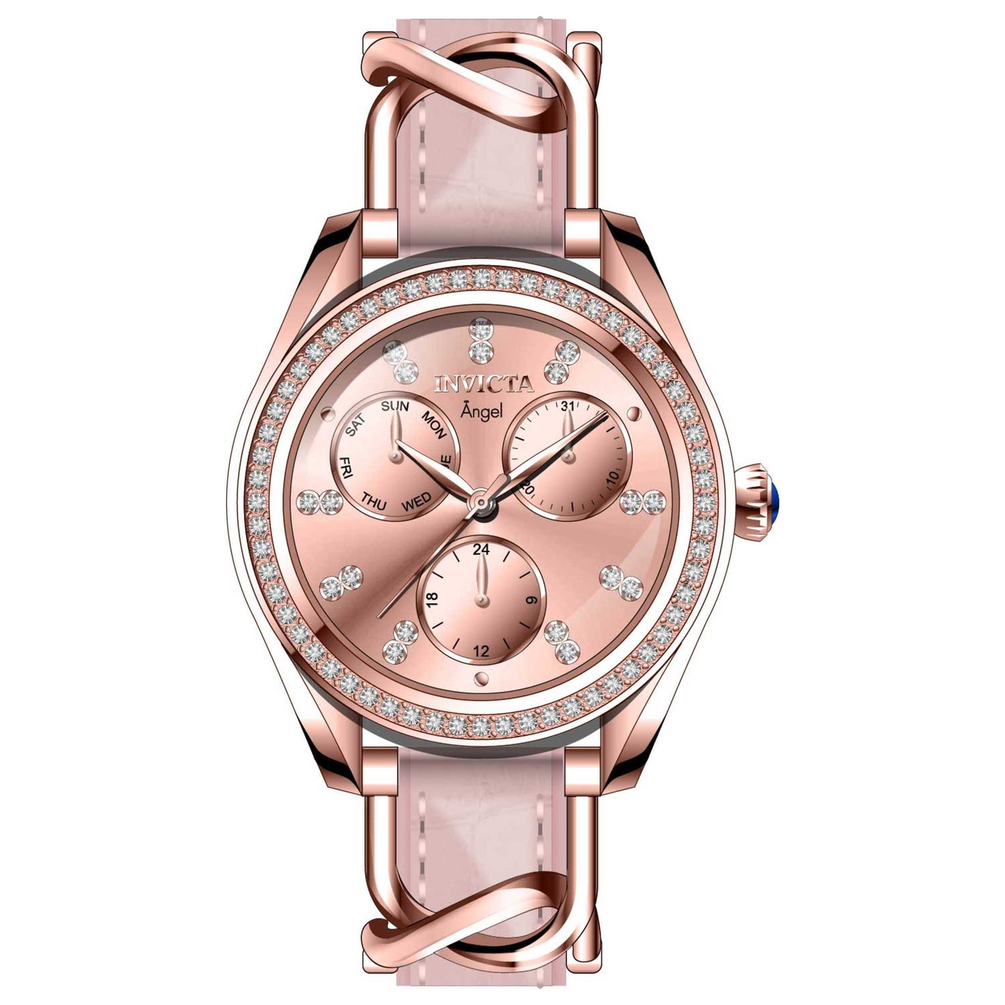 Front view of Invicta Angel Women's Quartz Watch 31206