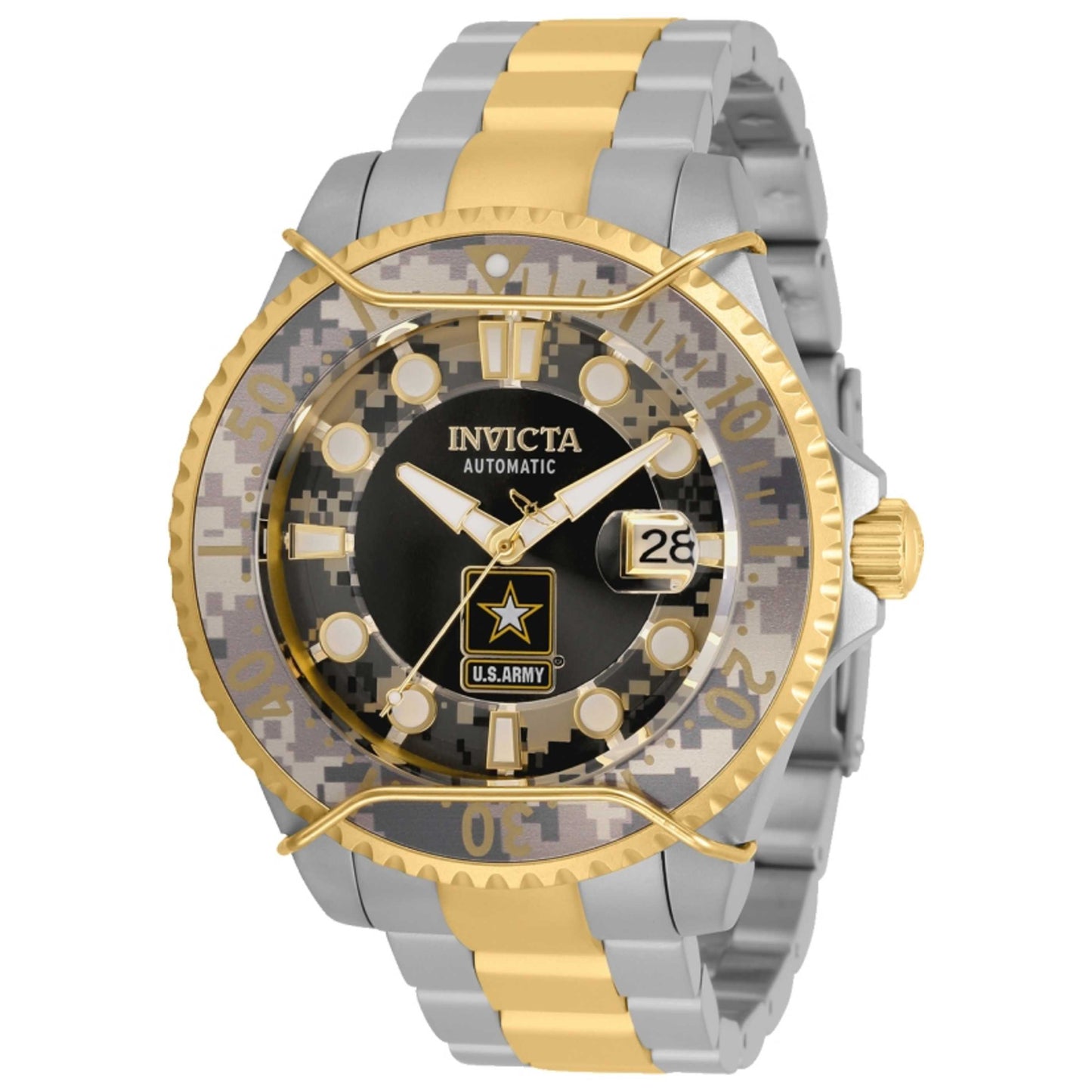 Front view of Invicta Army Men's Quartz Watch 31852