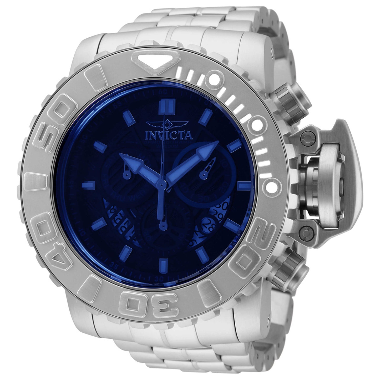 Front view of Invicta Sea Hunter Men's Quartz Watch 32642