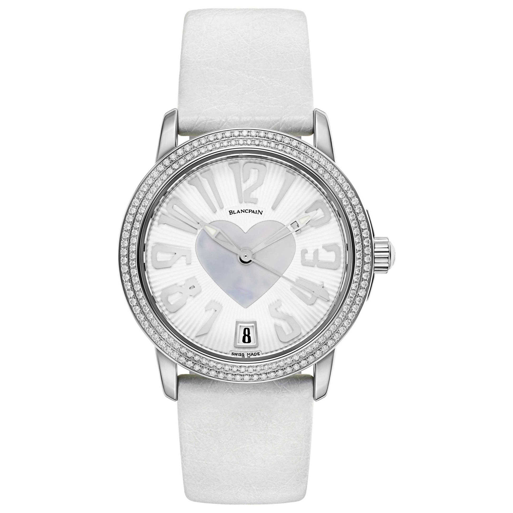 Front view of Blancpain Women Women's Automatic Watch 3300-4544-55B