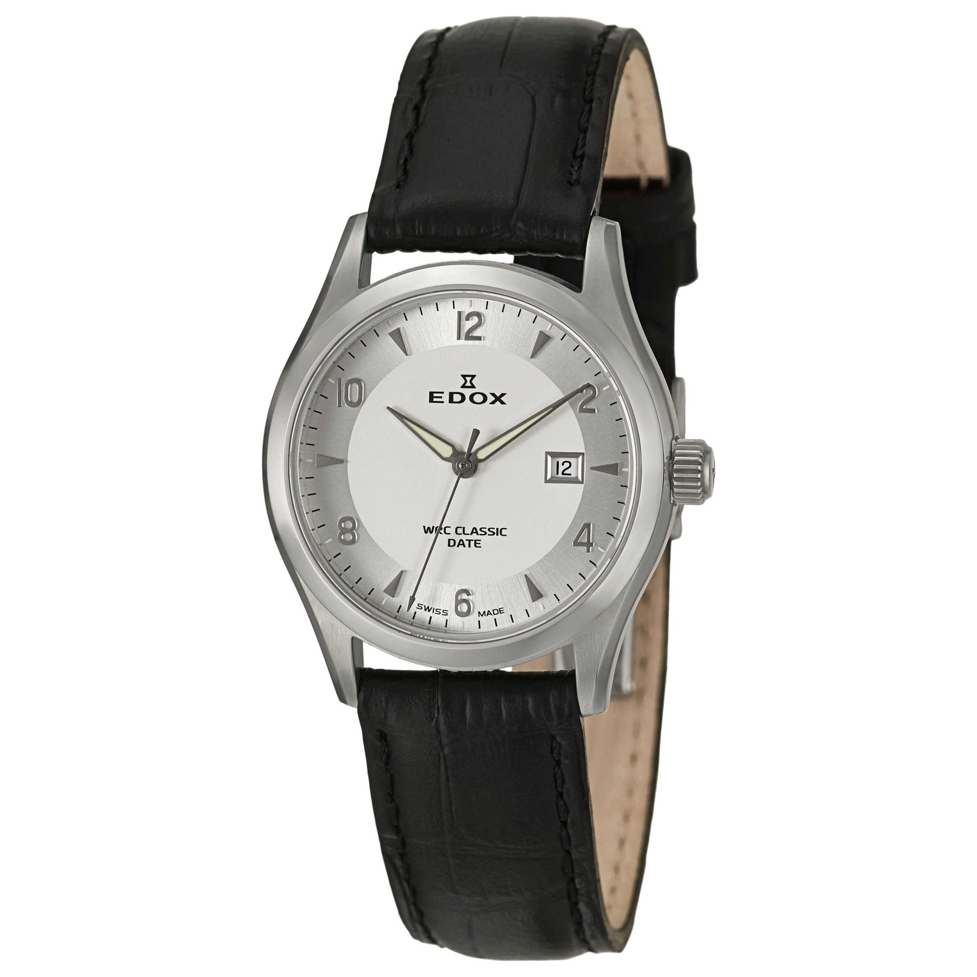 Front view of Edox WRC Women's Swiss Quartz (Battery-Powered) Watch 33017-3-AIN