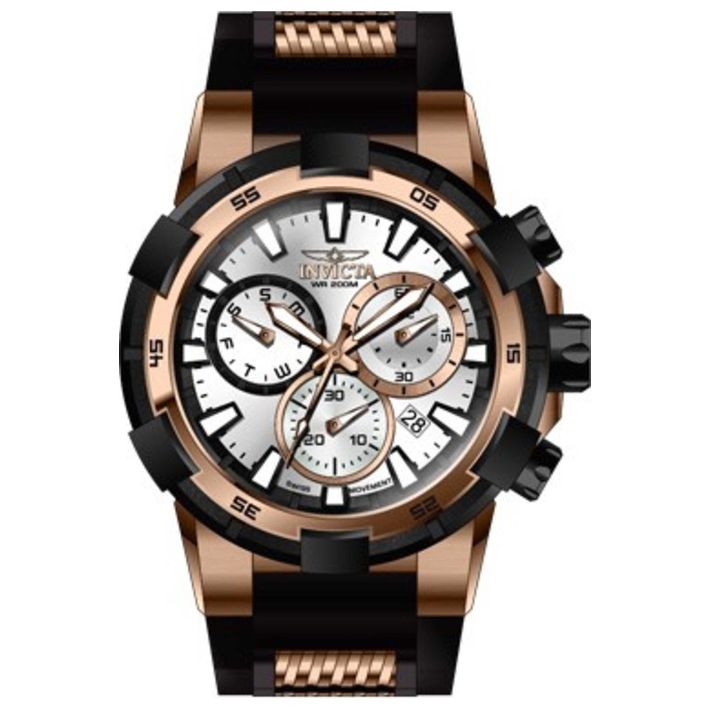 Front view of Invicta Aviator Men's Quartz Watch 33290