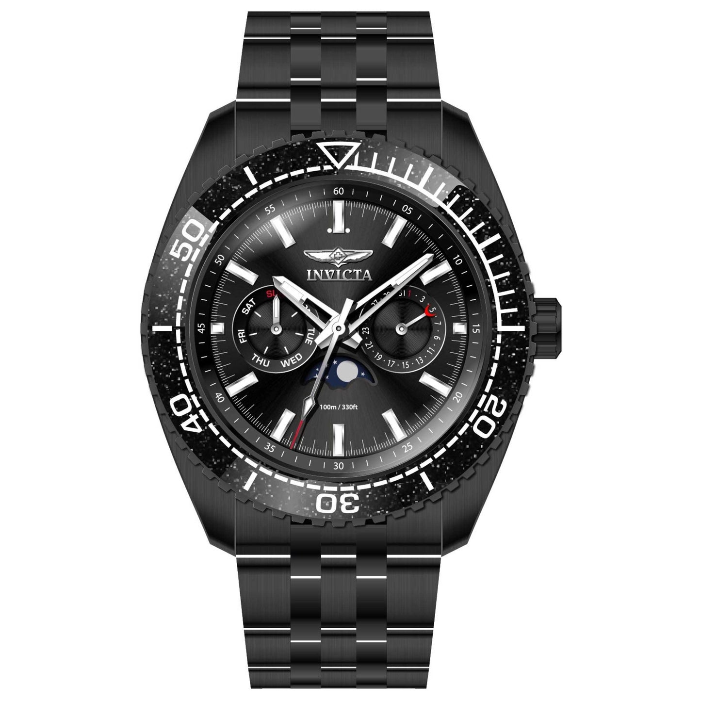Front view of Invicta Pro Diver Men's Quartz Watch 33578