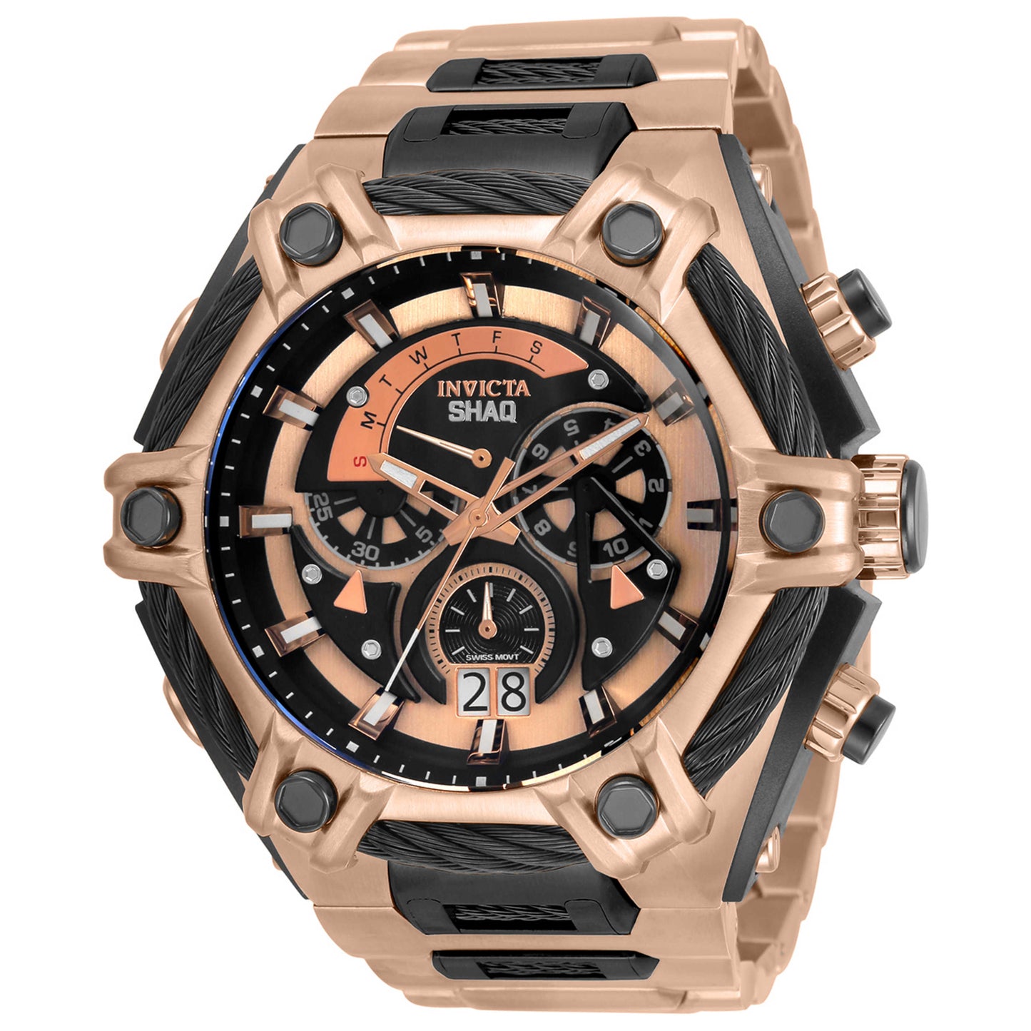 Front view of Invicta Shaq Men's Quartz Watch 33682